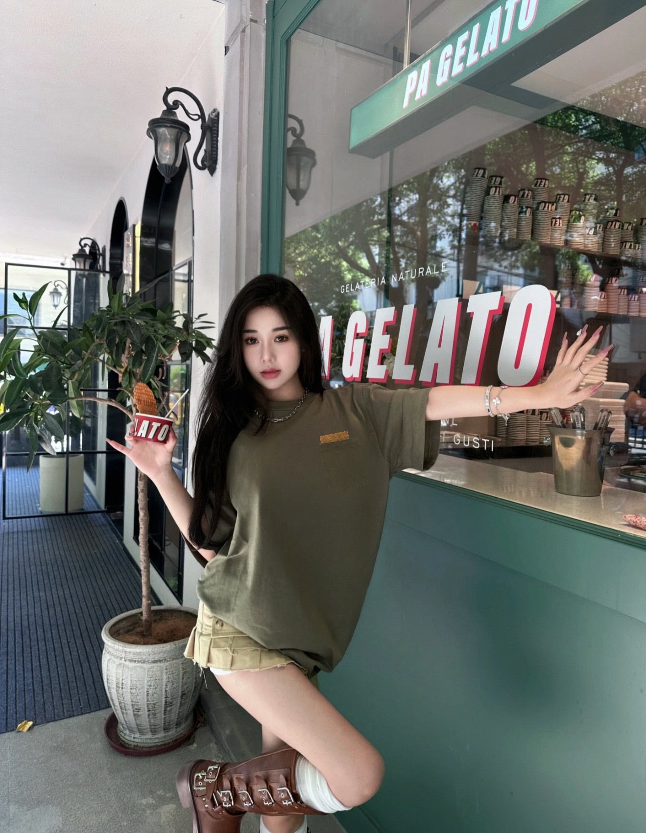 LuxluxHouse Best Quality Clothes Off White T-shirt