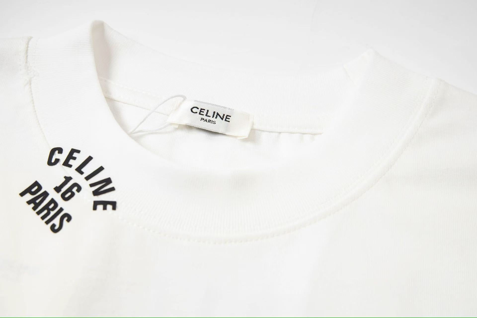 LuxluxHouse Best Quality Clothes T-shirt Celine