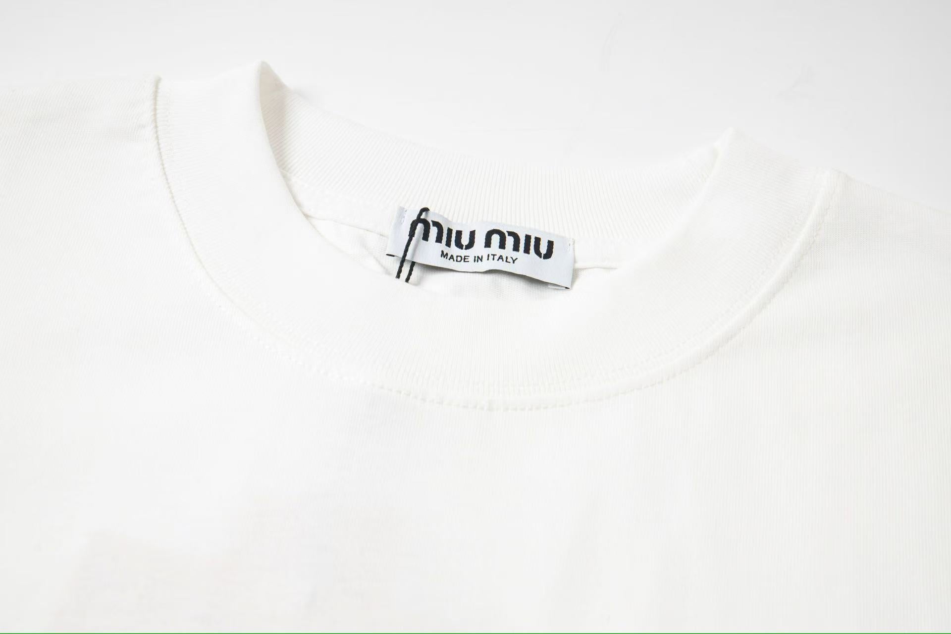 LuxluxHouse Best Quality Clothes Miu Miu T-shirt