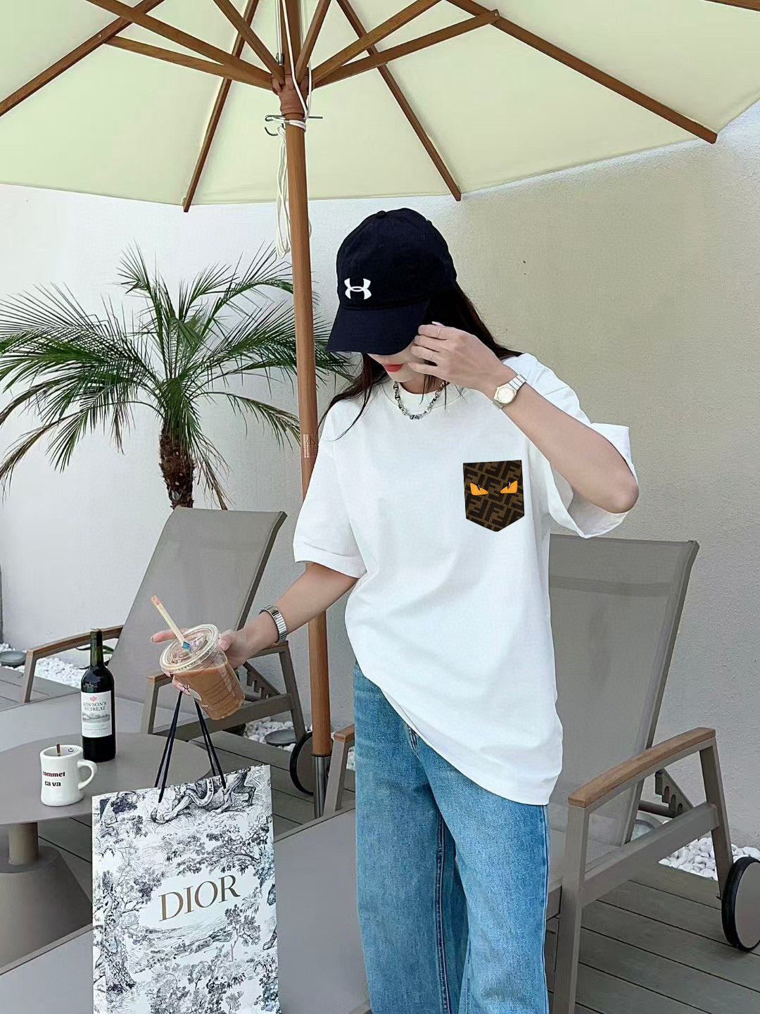 LuxluxHouse Best Quality Clothes Fendi T-shirt