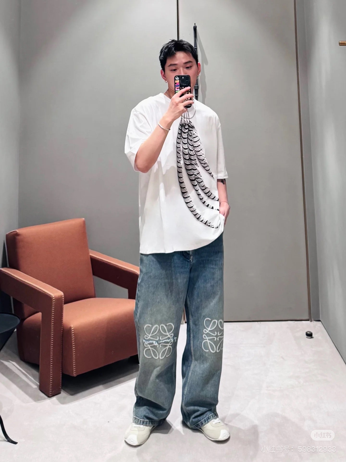 LuxluxHouse Best Quality Clothes T-shirt Loewe