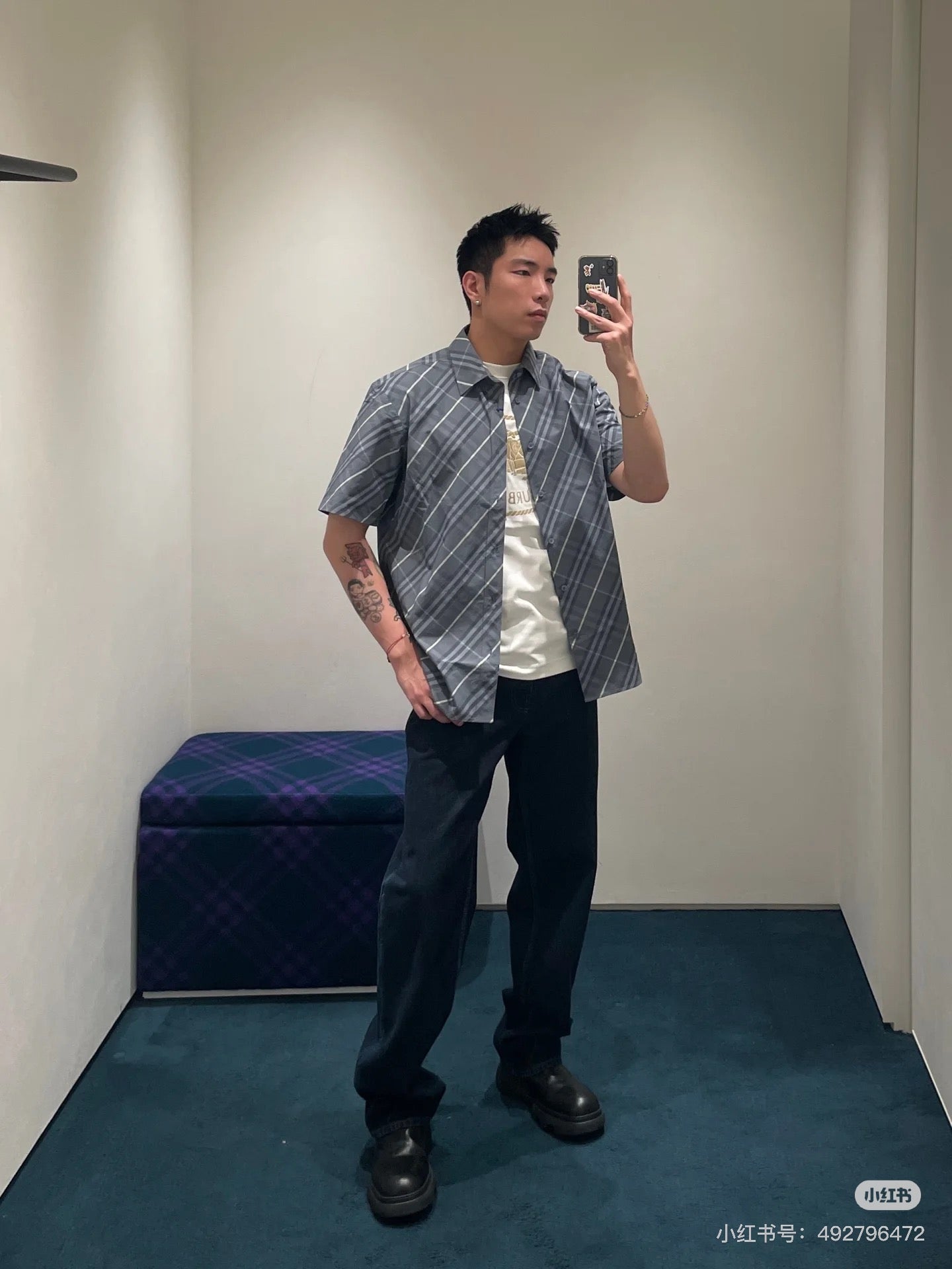 LuxluxHouse Best Quality Clothes Shirts&Polo Burberry