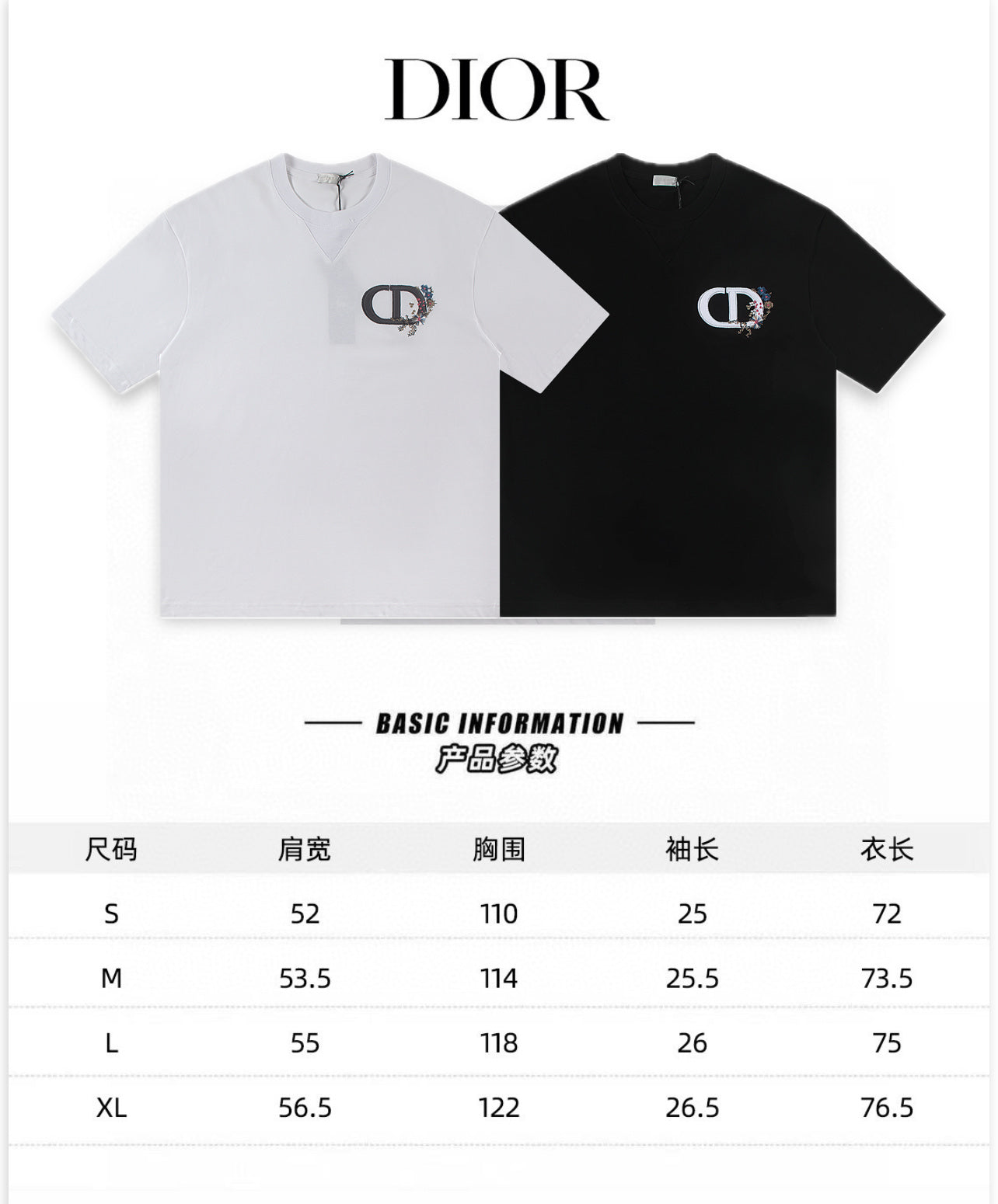 LuxluxHouse Best Quality Clothes T-shirt Dior