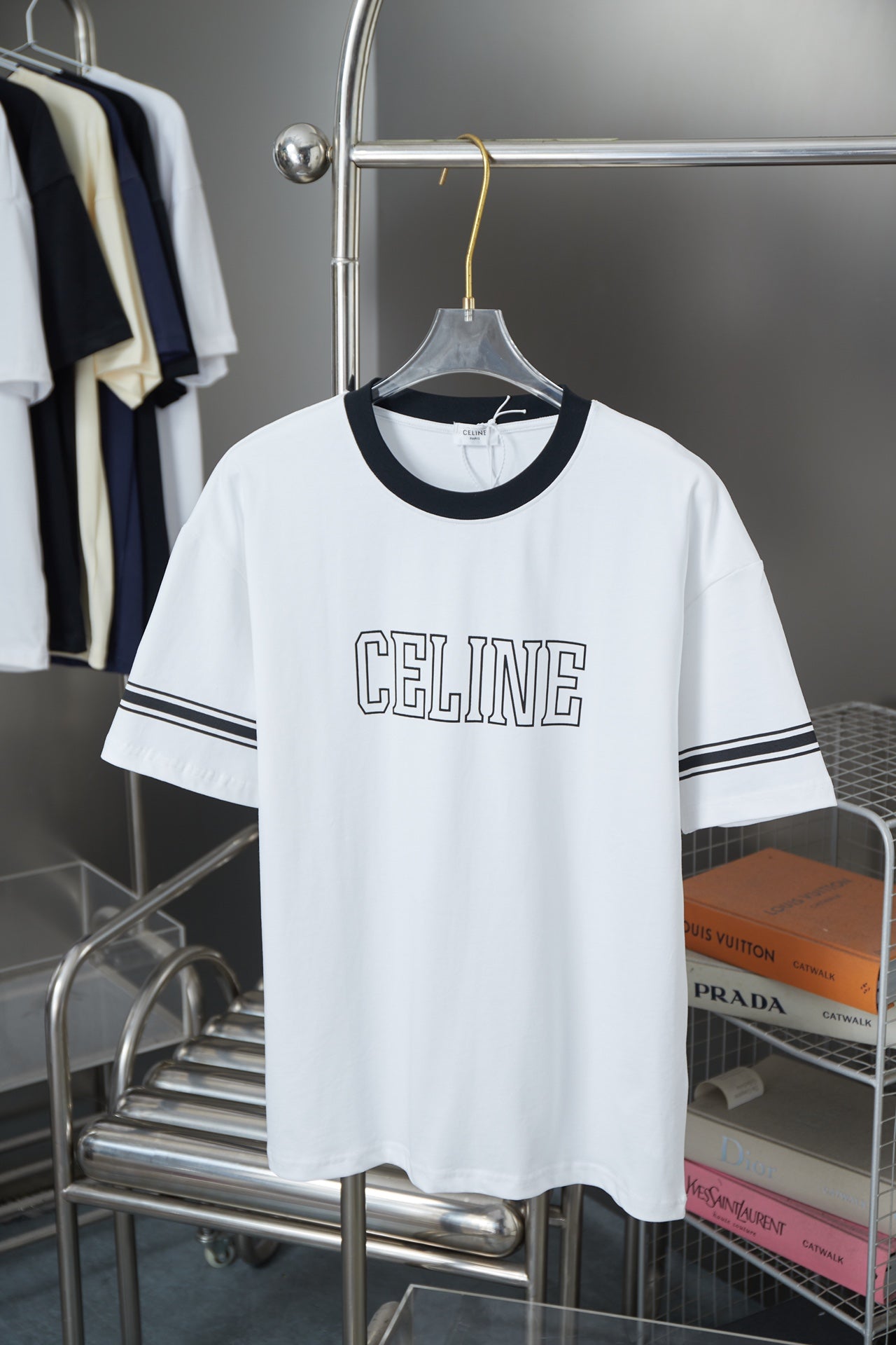 LuxluxHouse Best Quality Clothes T-shirt Celine