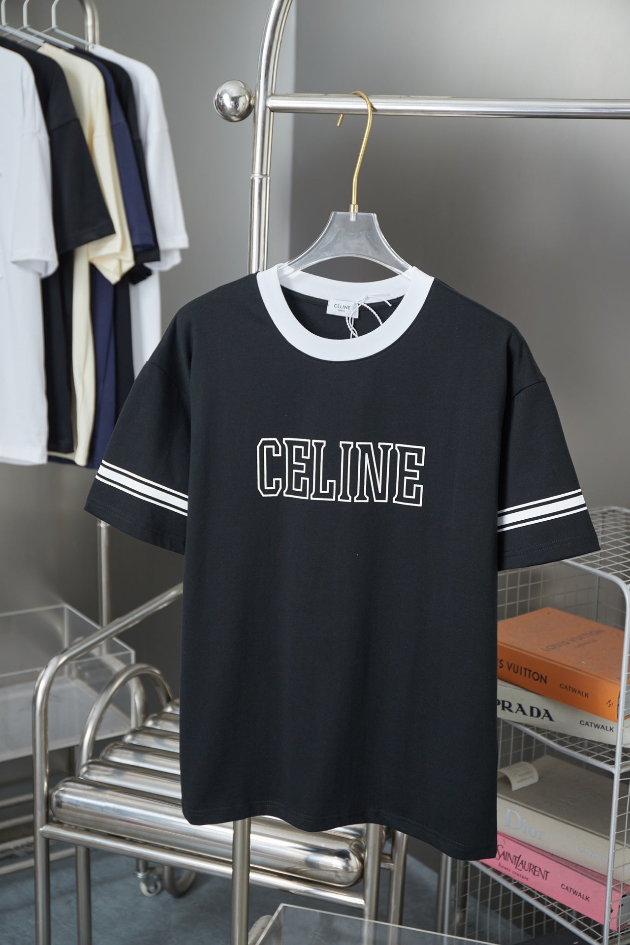 LuxluxHouse Best Quality Clothes T-shirt Celine