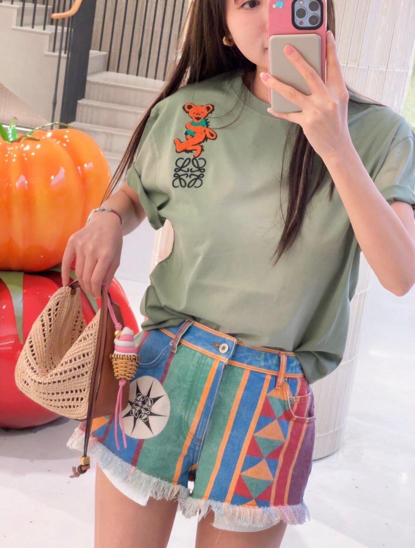 LuxluxHouse Best Quality Clothes T-shirt Loewe