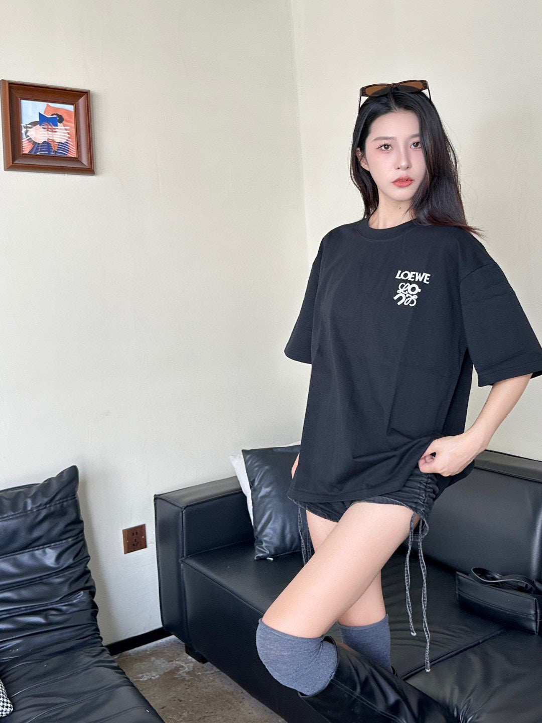 LuxluxHouse Best Quality Clothes T-shirt Loewe