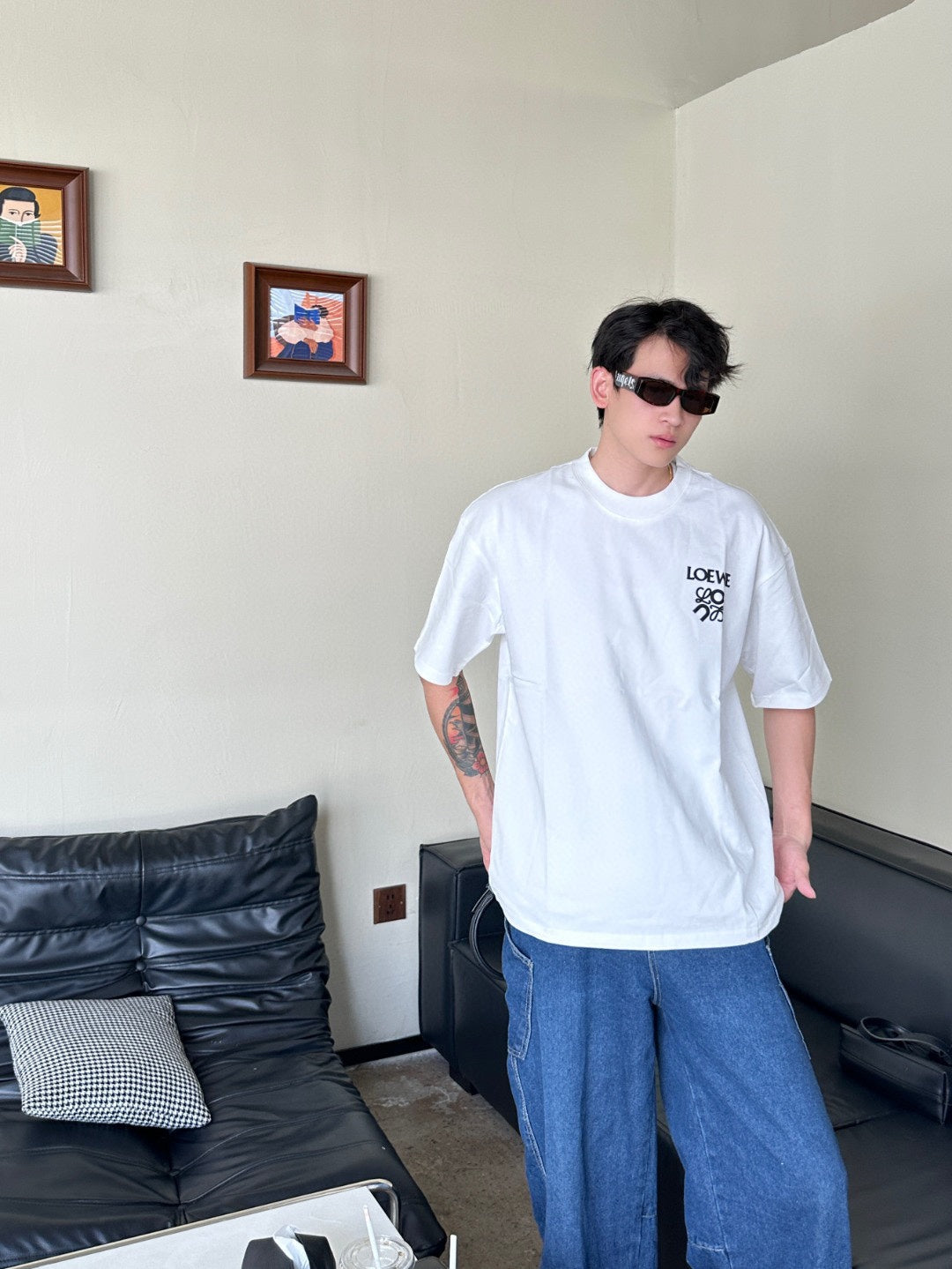 LuxluxHouse Best Quality Clothes T-shirt Loewe