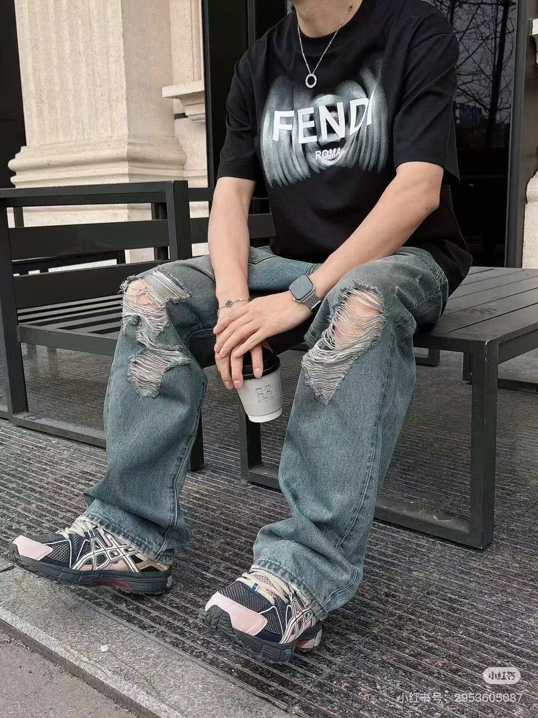 LuxluxHouse Best Quality Clothes Fendi T-shirt