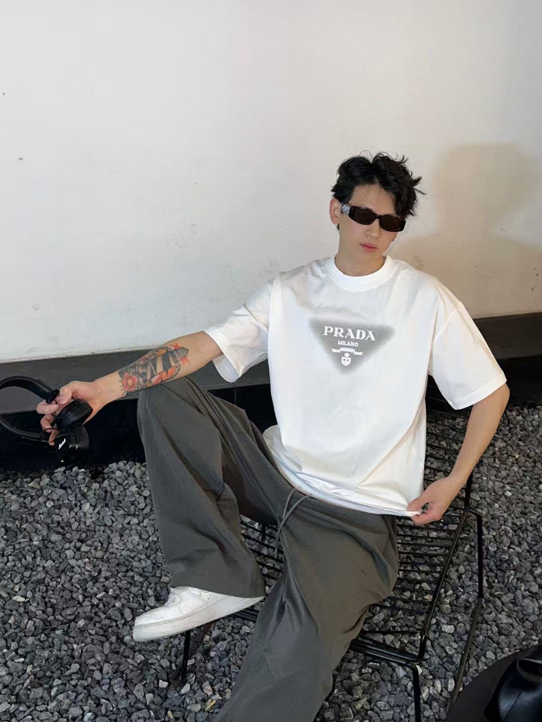 LuxluxHouse Best Quality Clothes T-shirt Prada