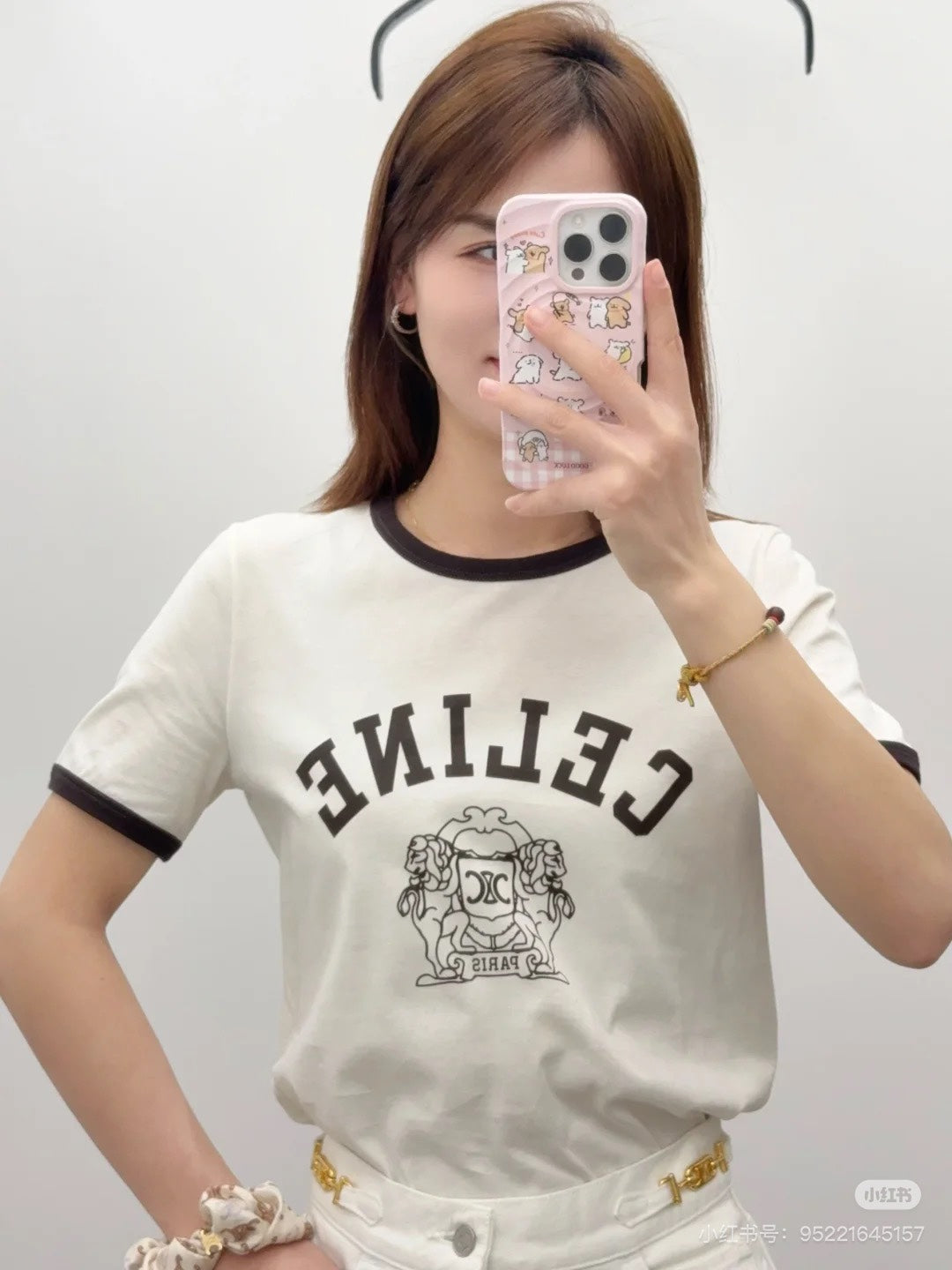 LuxluxHouse Best Quality Clothes T-shirt Celine