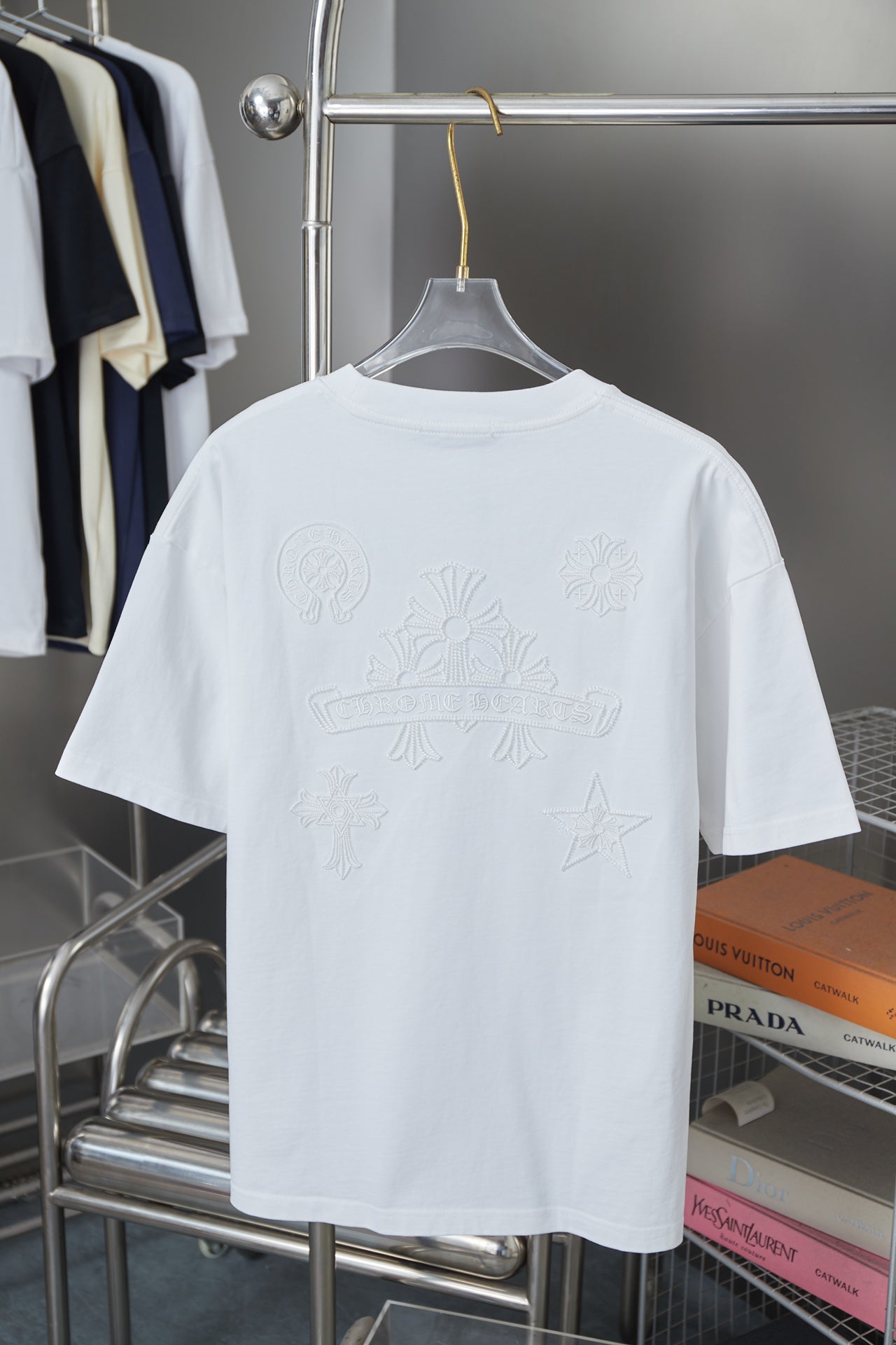 LuxluxHouse Best Quality Clothes Chrome Hearts T-shirt