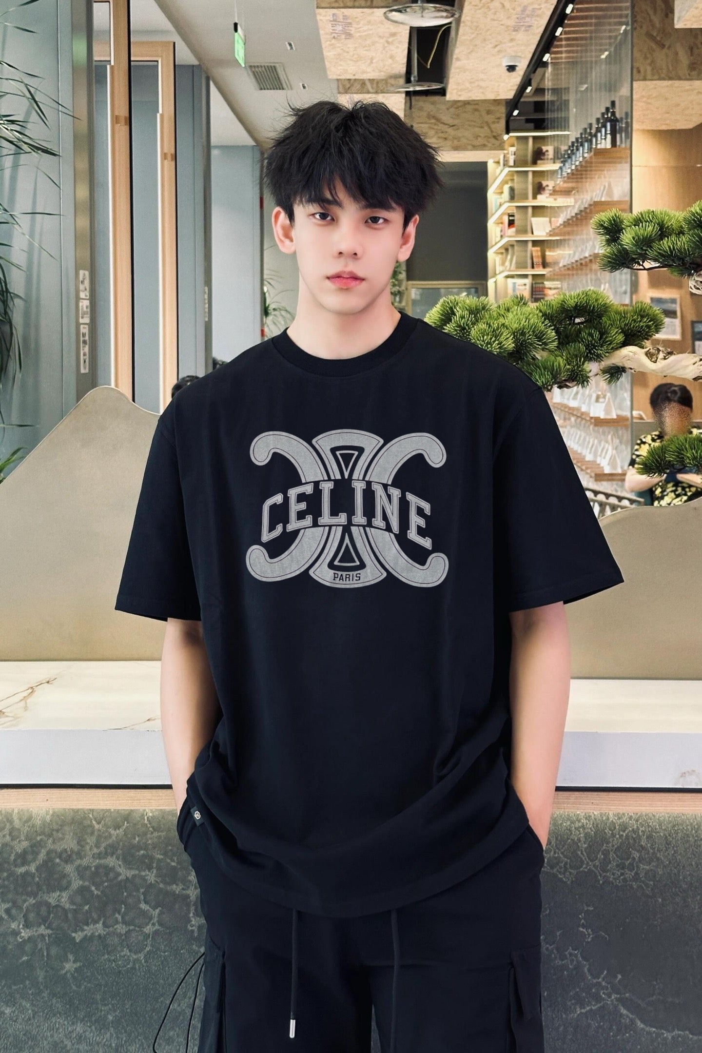 LuxluxHouse Best Quality Clothes T-shirt Celine