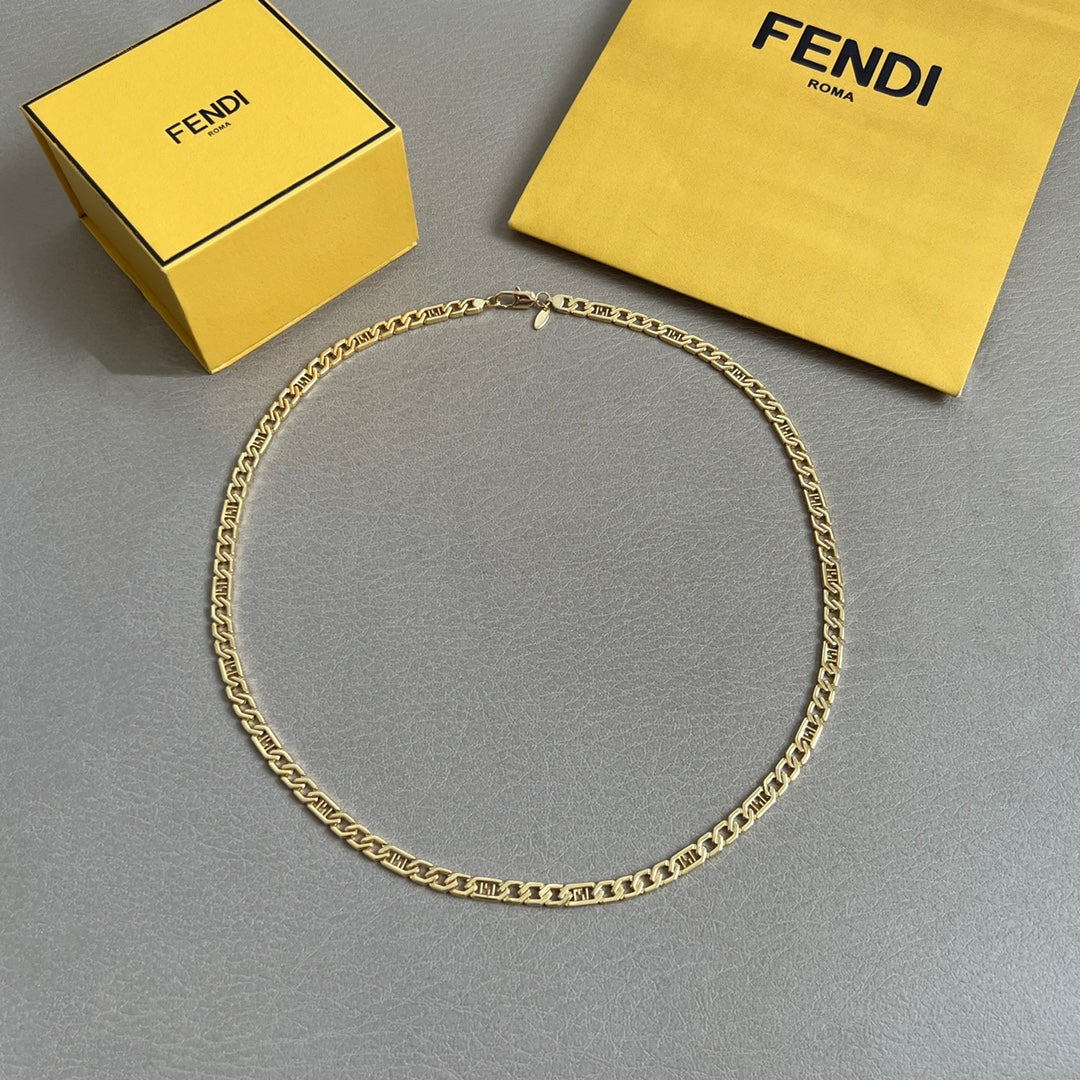 LuxluxHouse Best Quality Accessories Necklace Fendi