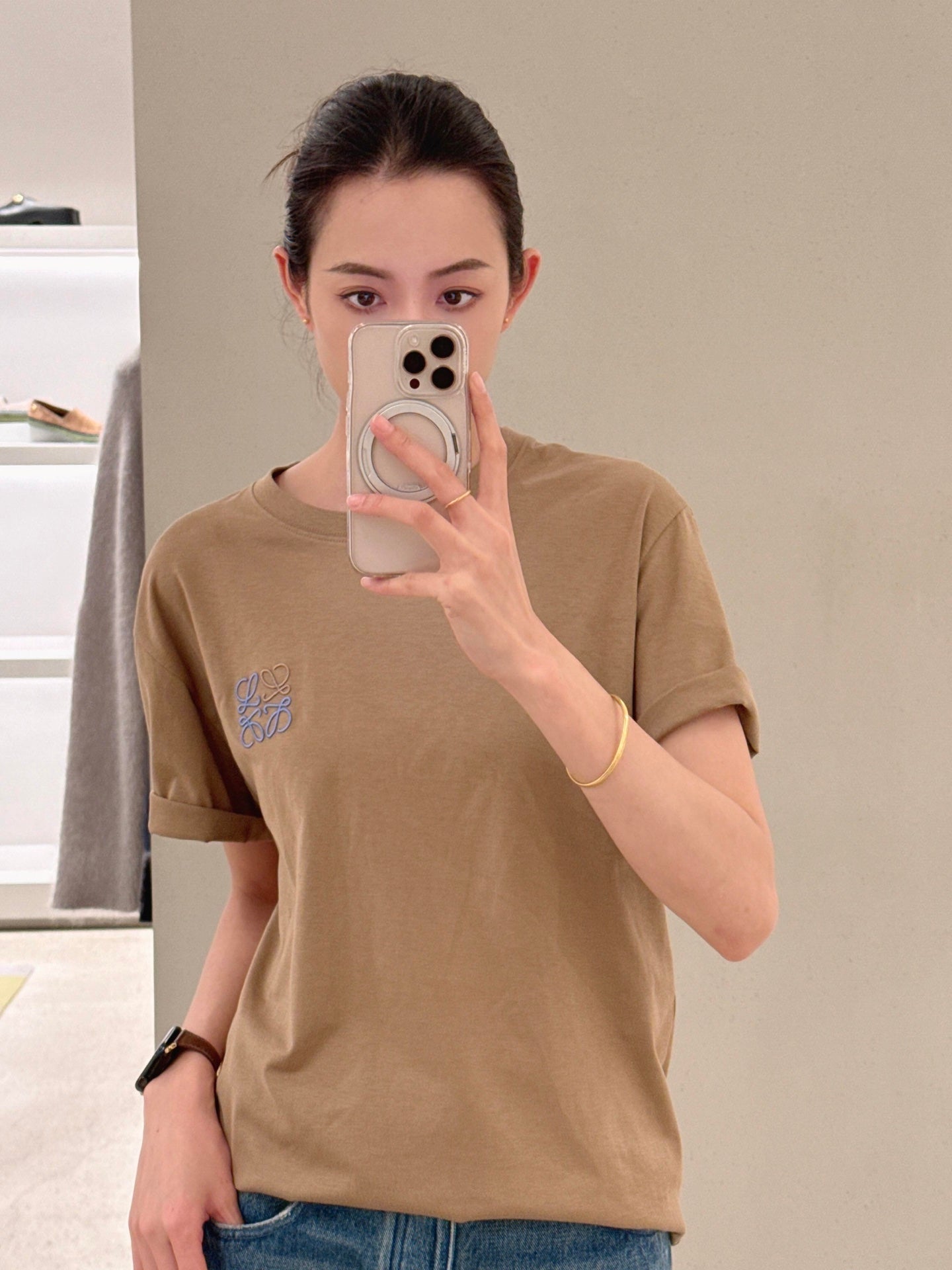 LuxluxHouse Best Quality Clothes T-shirt Loewe