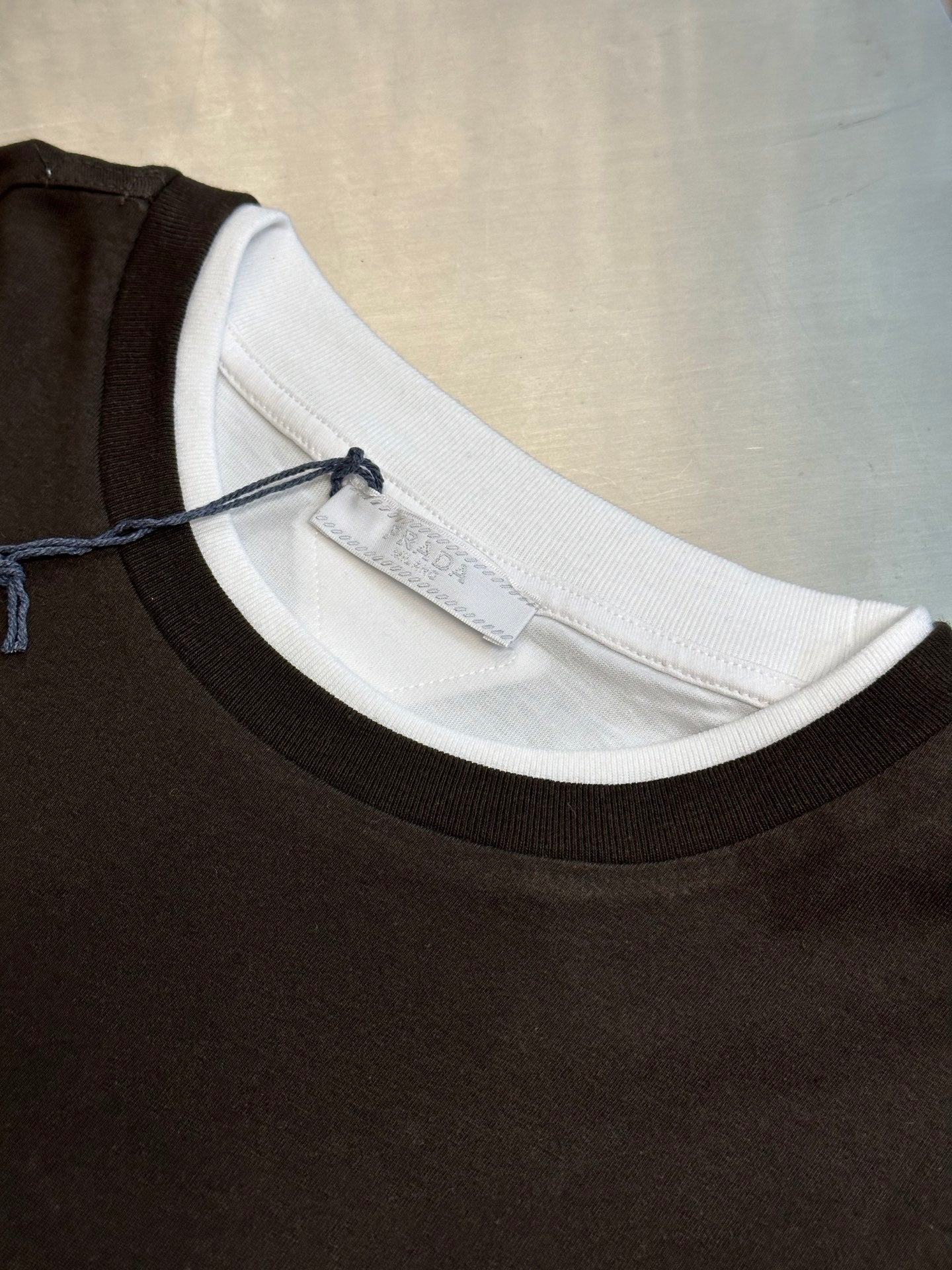 LuxluxHouse Best Quality Clothes T-shirt Prada