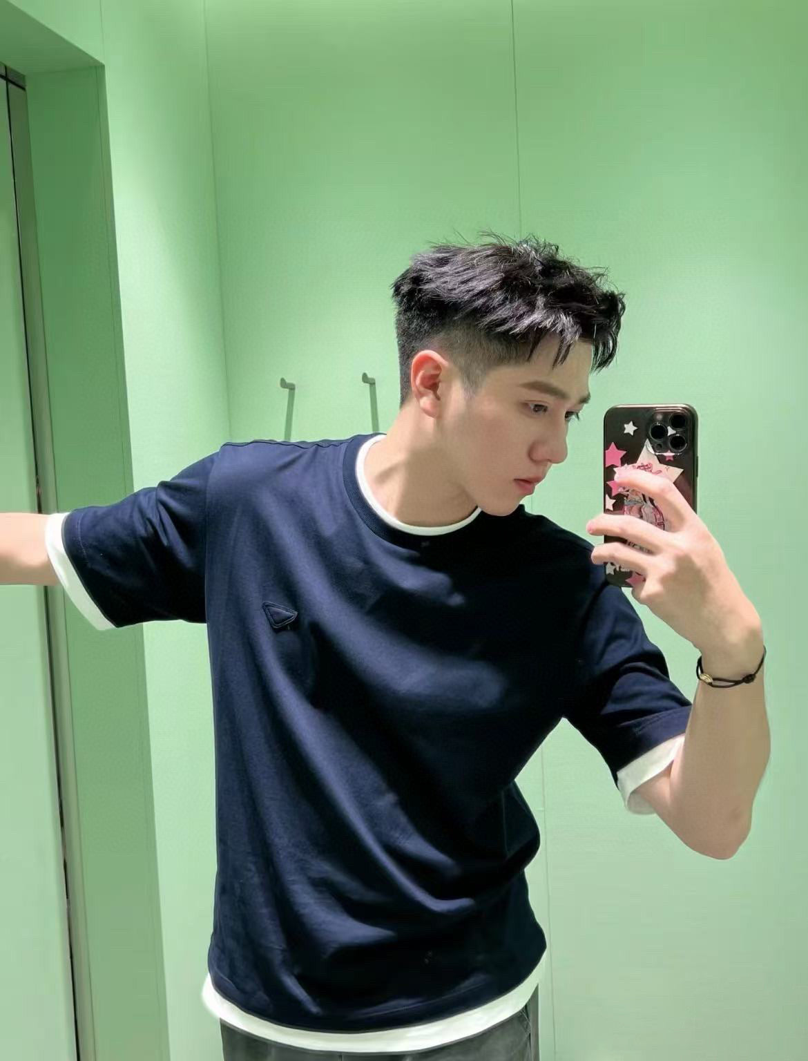 LuxluxHouse Best Quality Clothes T-shirt Prada