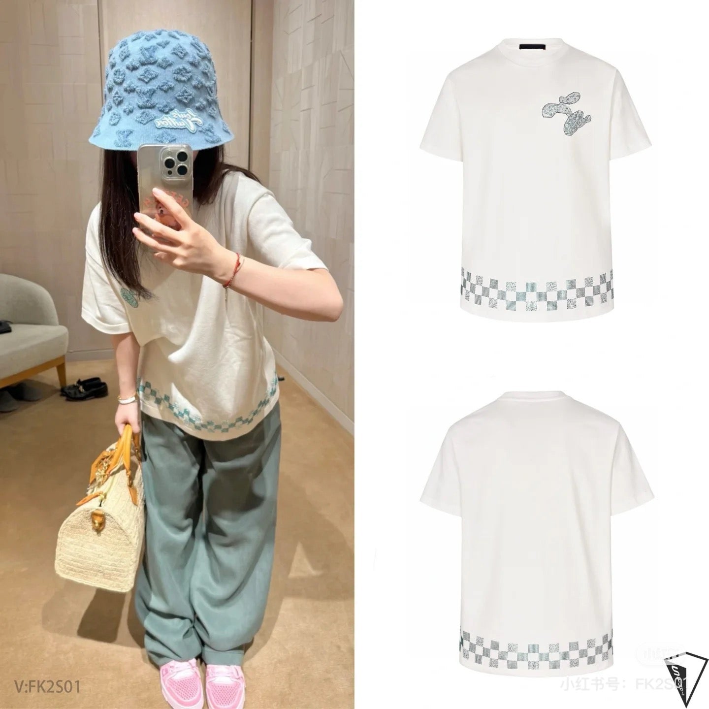 LuxluxHouse Best Quality Clothes T-shirt Louis Vuitton