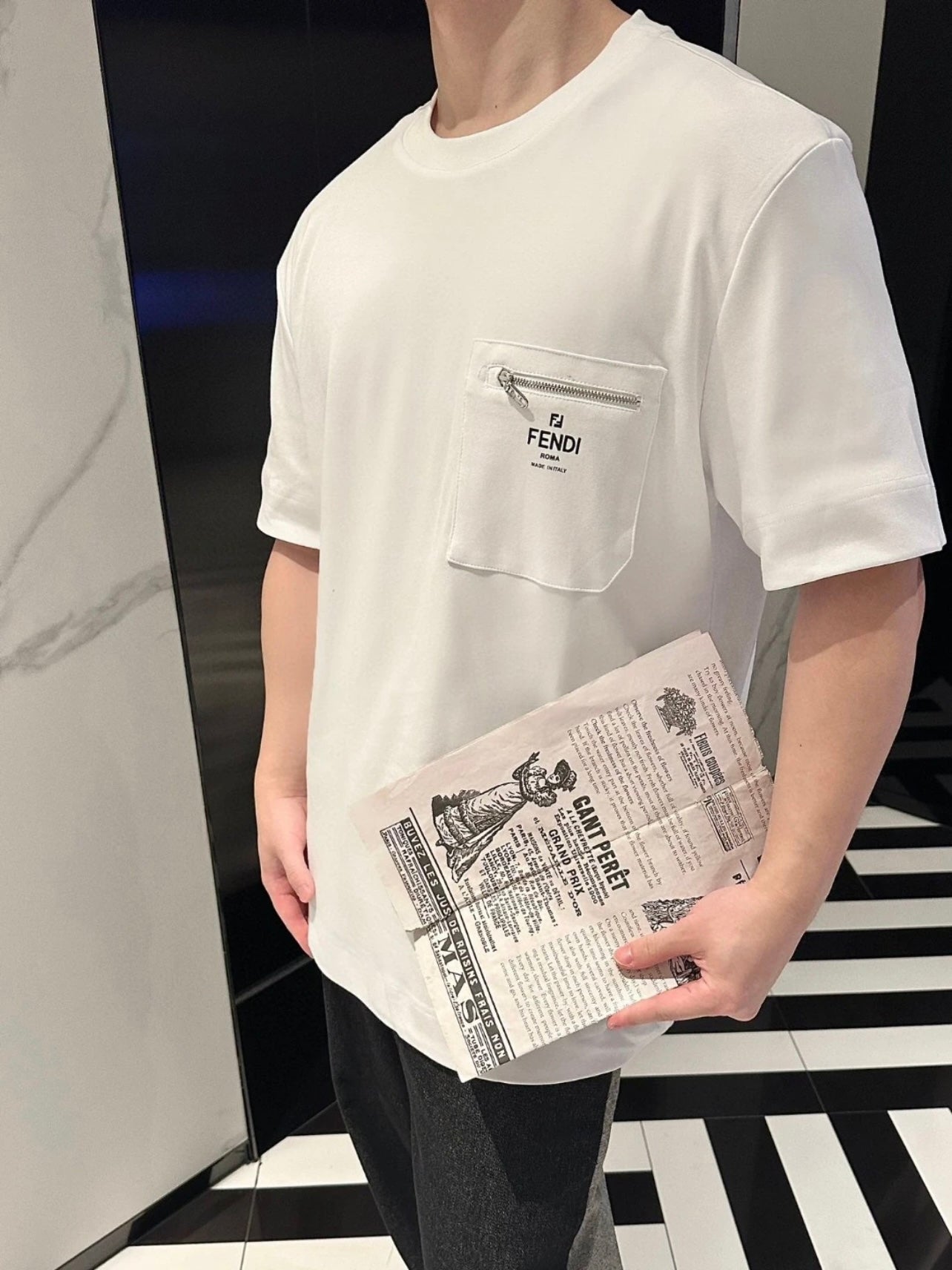 LuxluxHouse Best Quality Clothes Fendi T-shirt