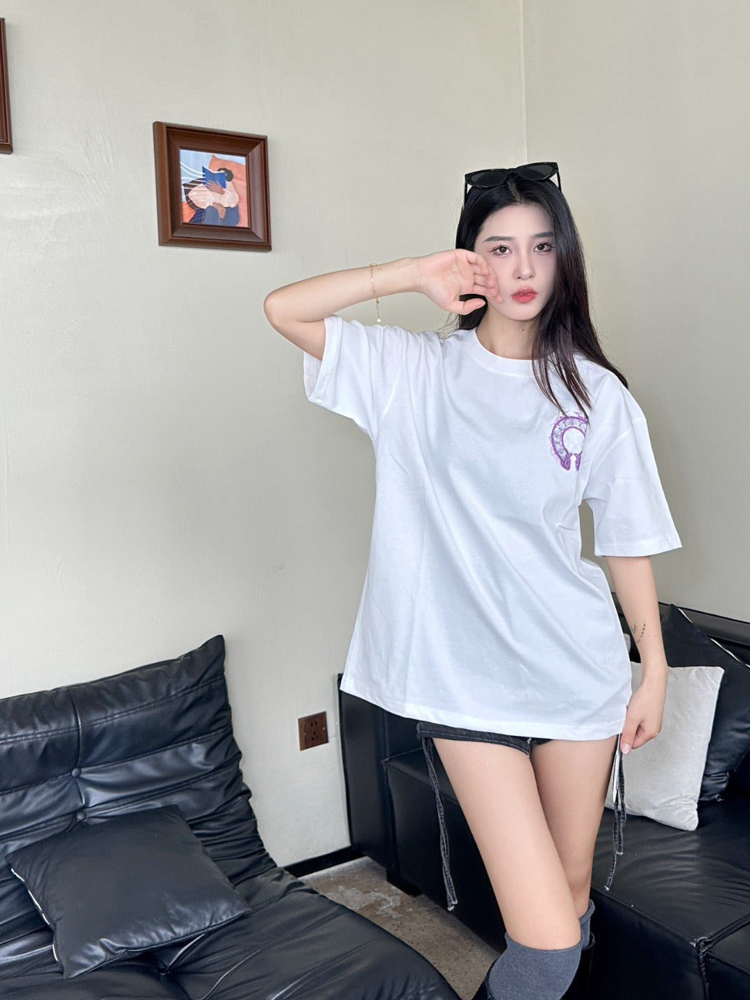 LuxluxHouse Best Quality Clothes Chrome Hearts T-shirt