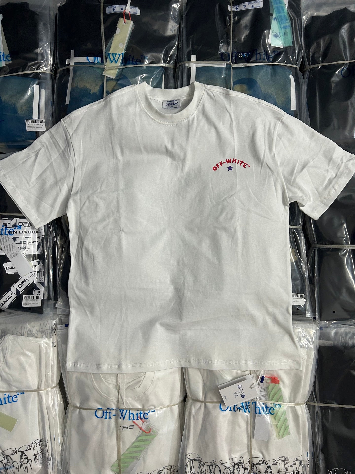 LuxluxHouse Best Quality Clothes Off White T-shirt