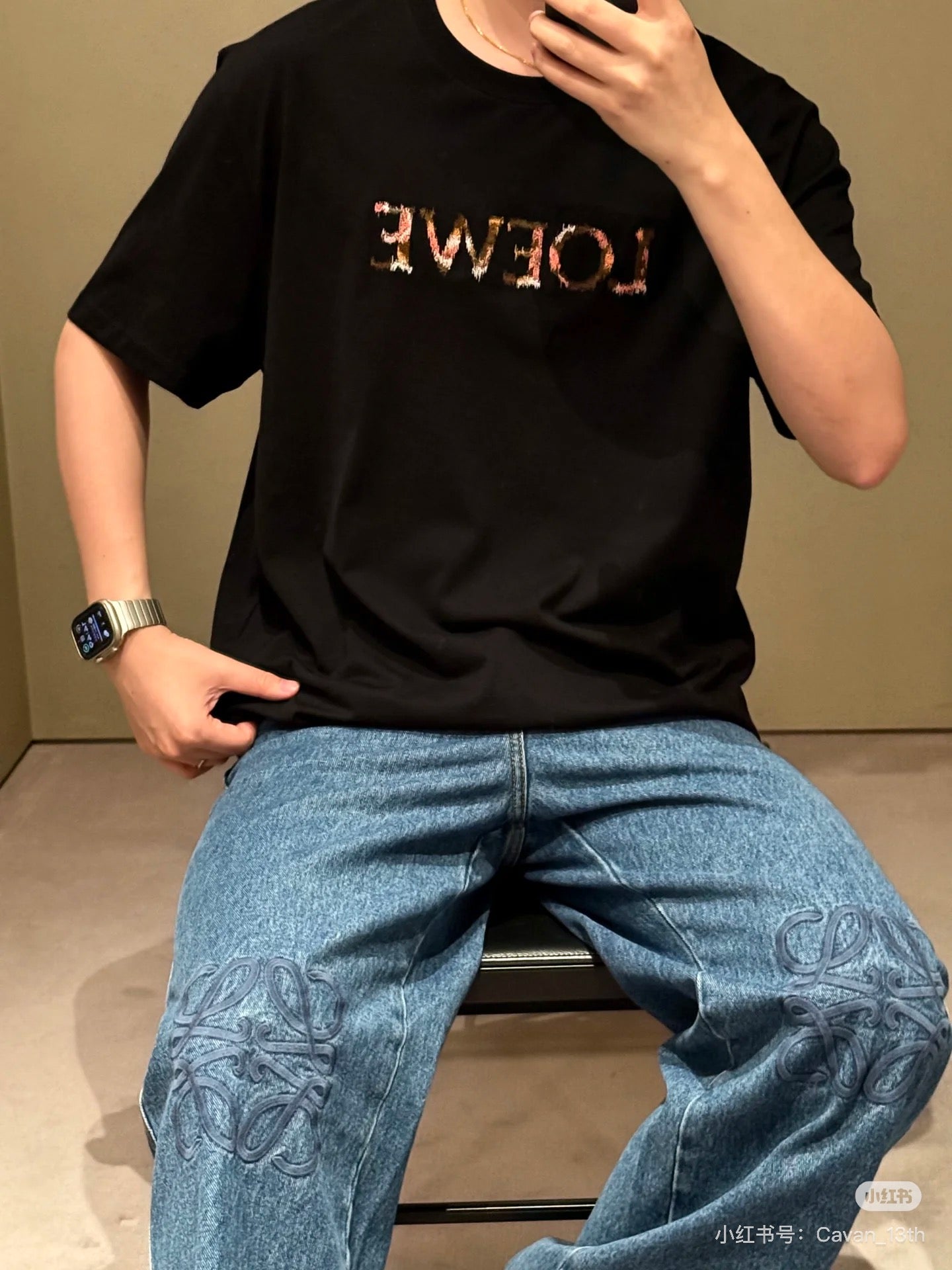 LuxluxHouse Best Quality Clothes T-shirt Loewe