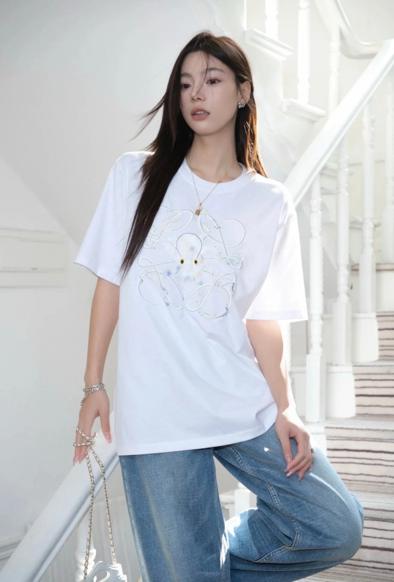 LuxluxHouse Best Quality Clothes T-shirt Loewe