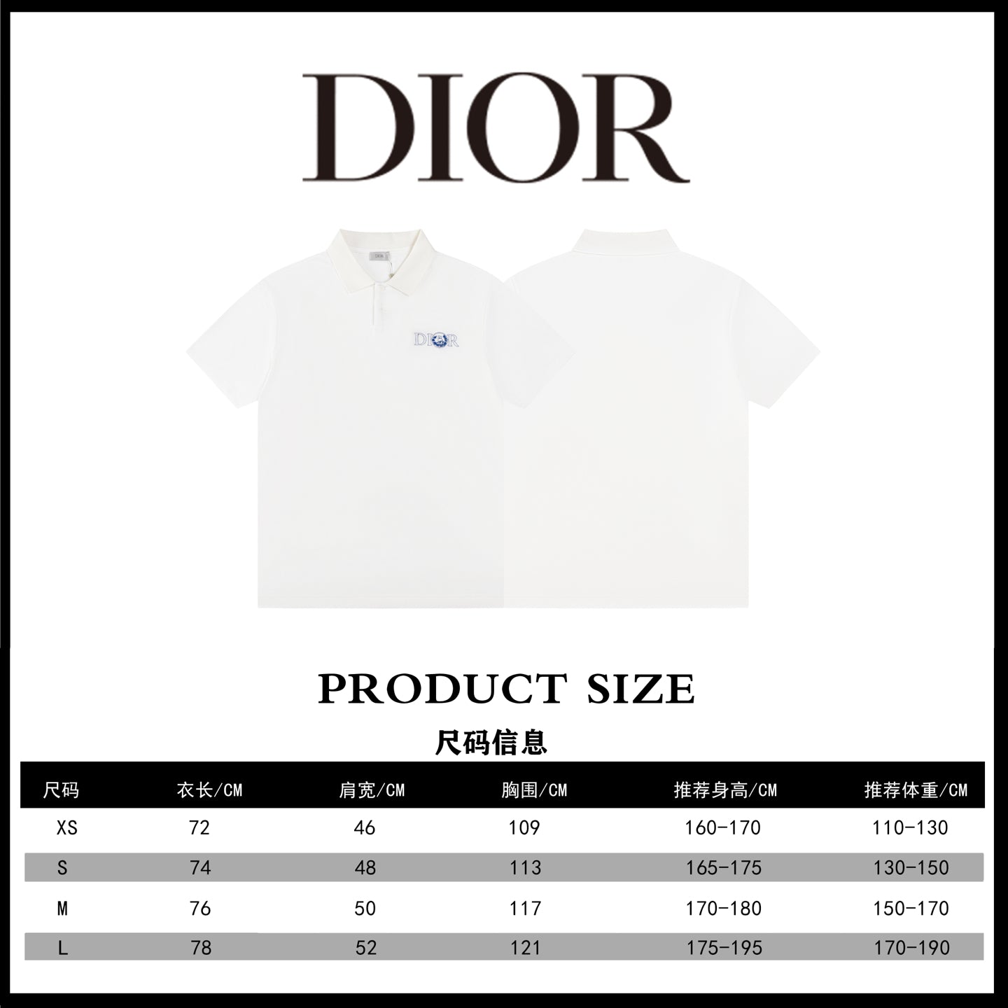 LuxluxHouse Best Quality Clothes T-shirt Dior