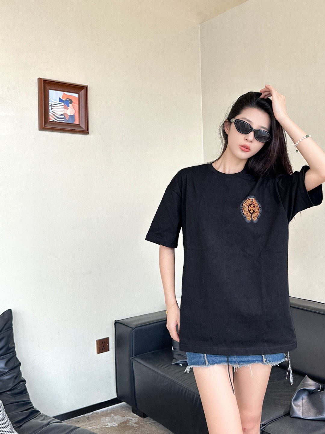 LuxluxHouse Best Quality Clothes Chrome Hearts T-shirt