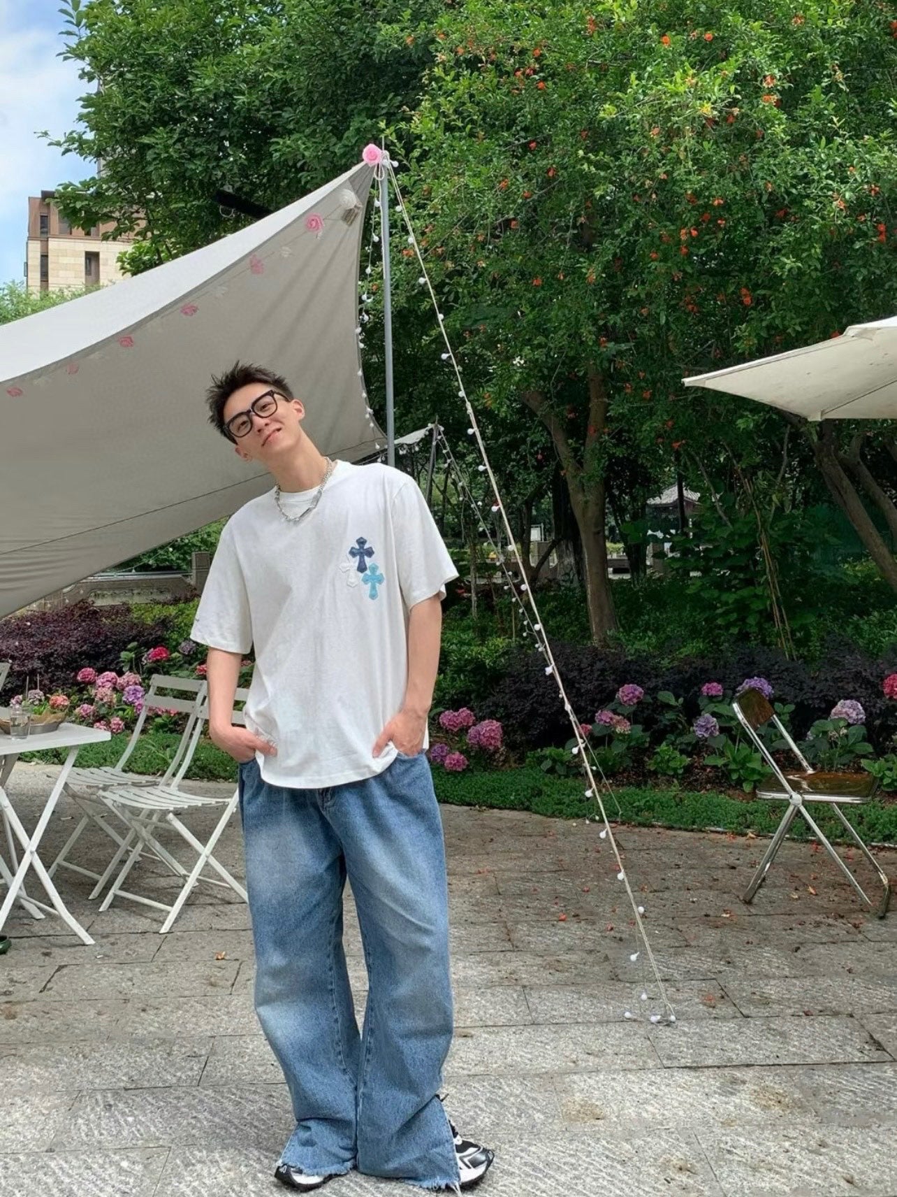 LuxluxHouse Best Quality Clothes Chrome Hearts T-shirt