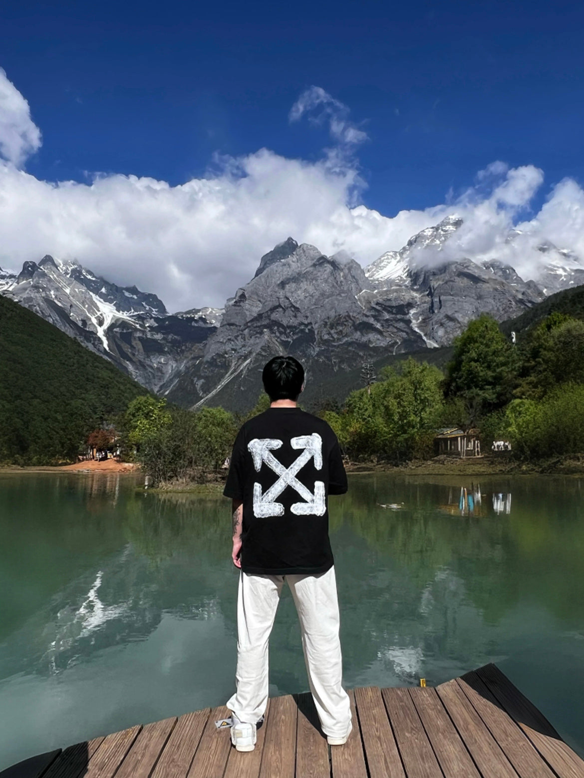 LuxluxHouse Best Quality Clothes Off White T-shirt