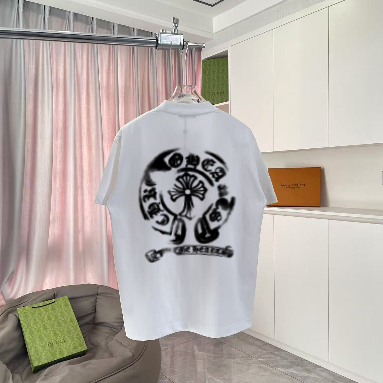 LuxluxHouse Best Quality Clothes Chrome Hearts T-shirt