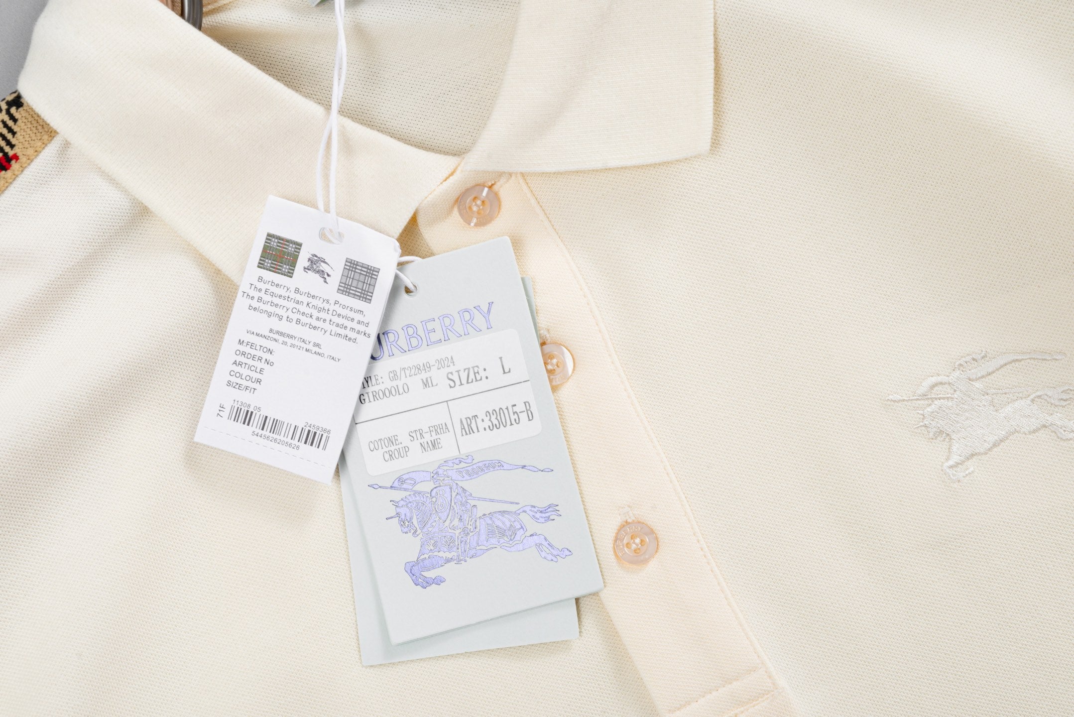 LuxluxHouse Best Quality Clothes Shirts&Polo Burberry