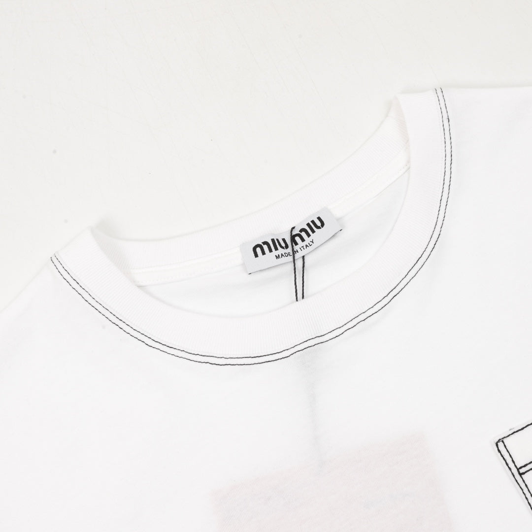 LuxluxHouse Best Quality Clothes Miu Miu T-shirt