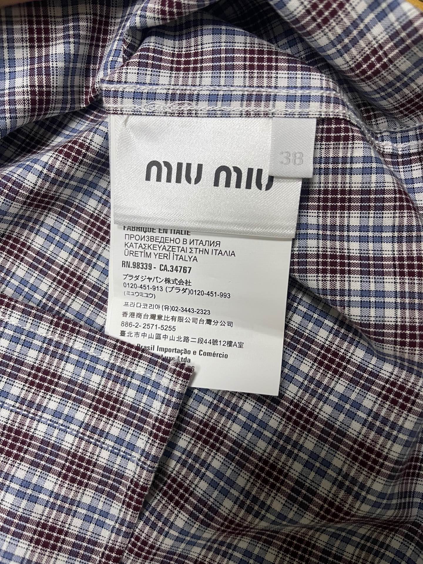 LuxluxHouse Best Quality Clothes Miu Miu Shirts&Polo
