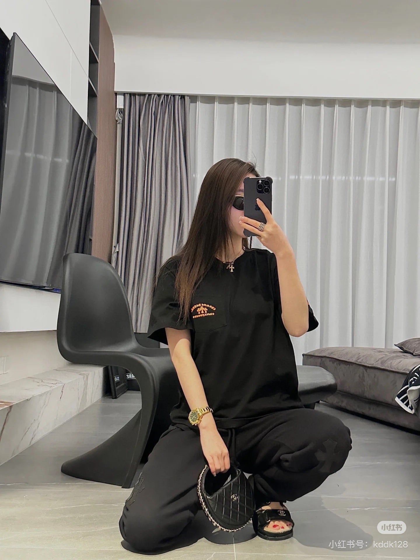 LuxluxHouse Best Quality Clothes Chrome Hearts T-shirt