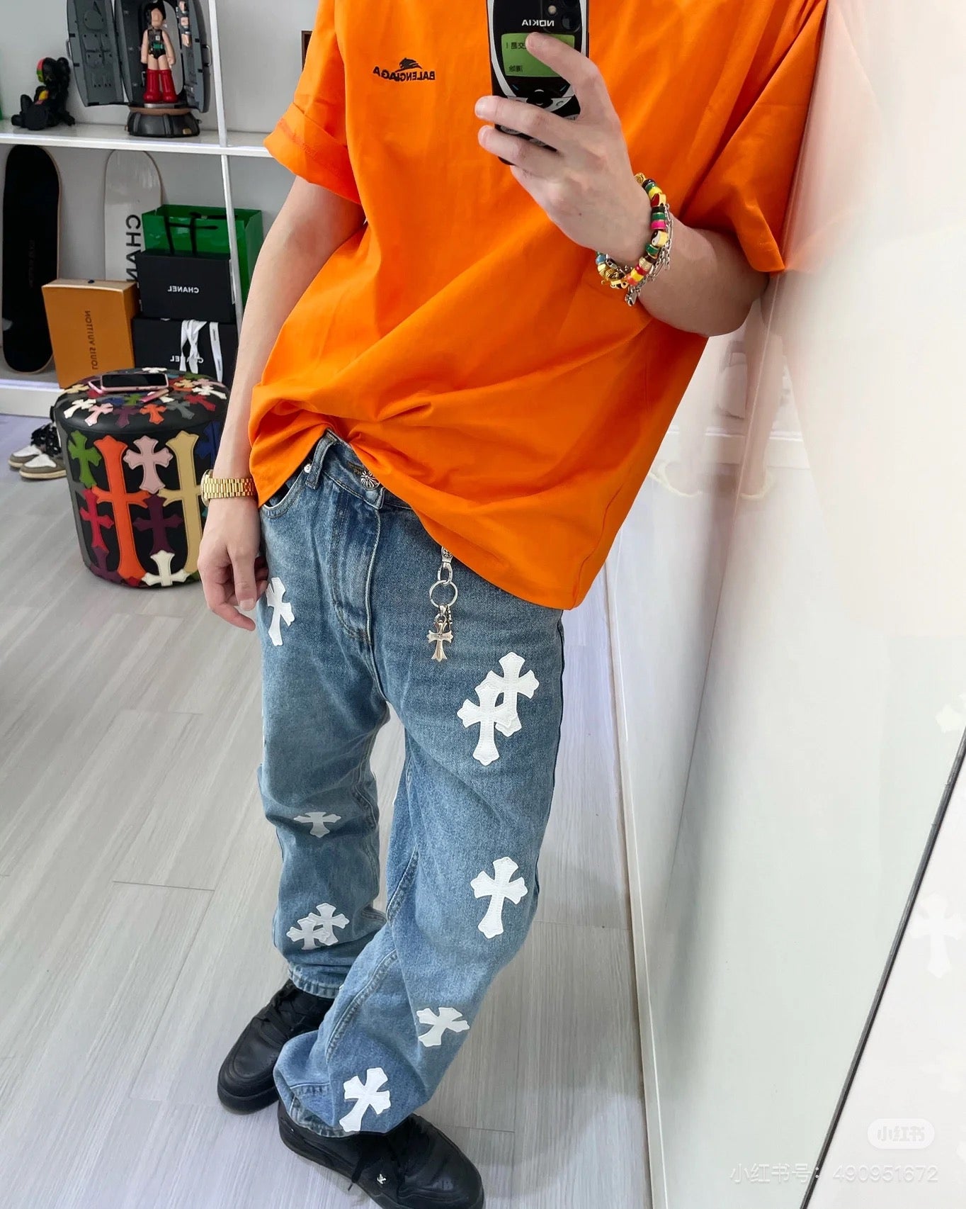 LuxluxHouse Best Quality Clothes Pants Chrome Hearts