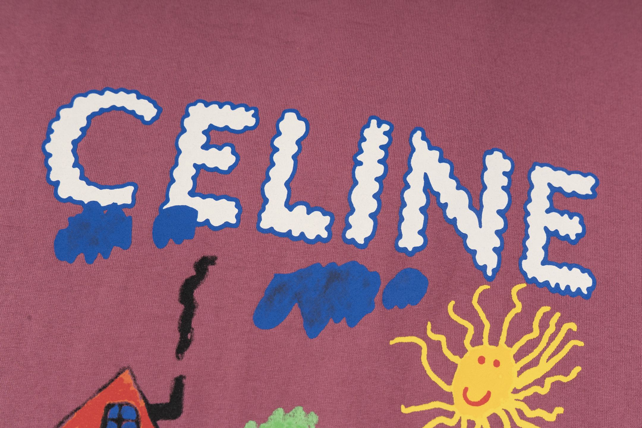 LuxluxHouse Best Quality Clothes T-shirt Celine