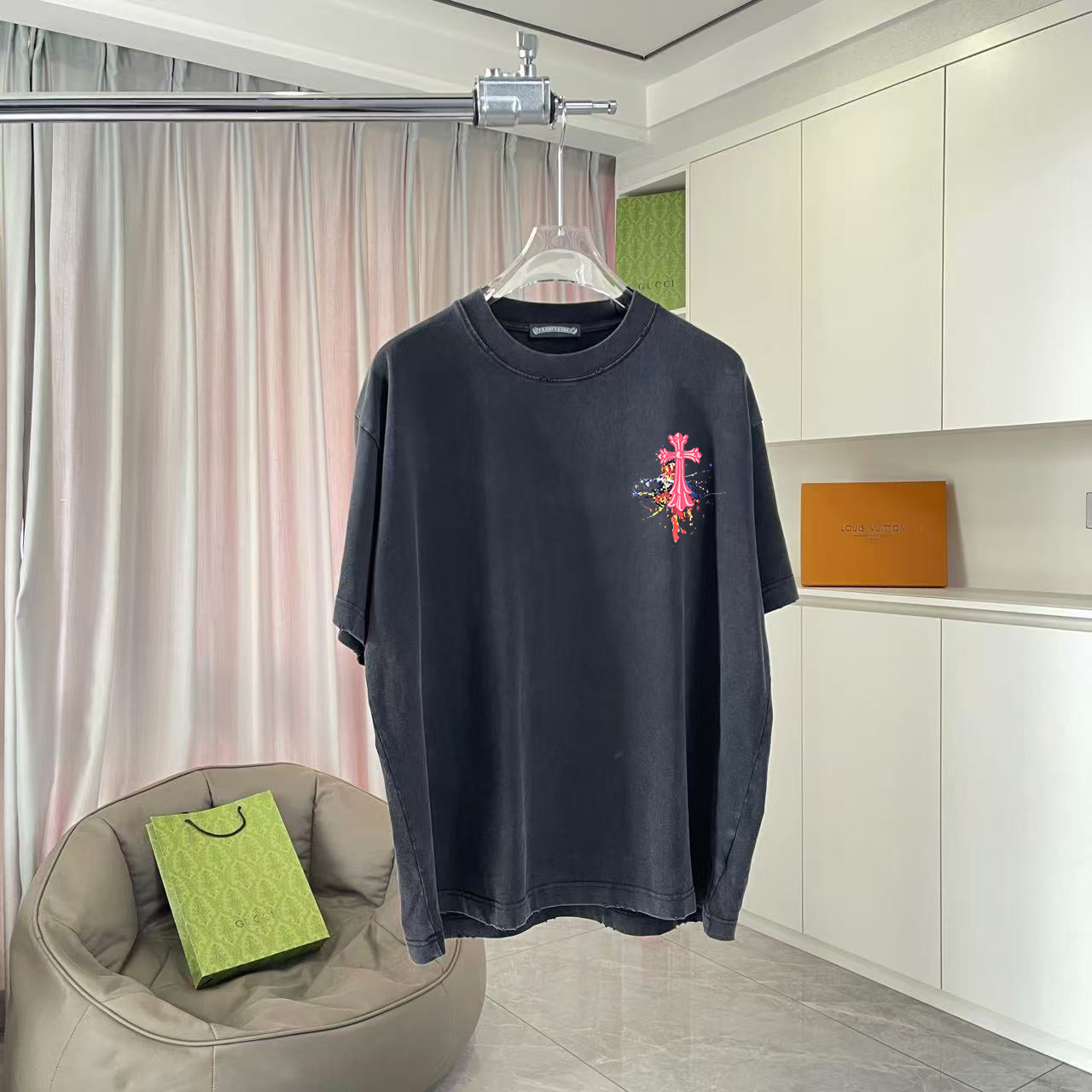 LuxluxHouse Best Quality Clothes Chrome Hearts T-shirt