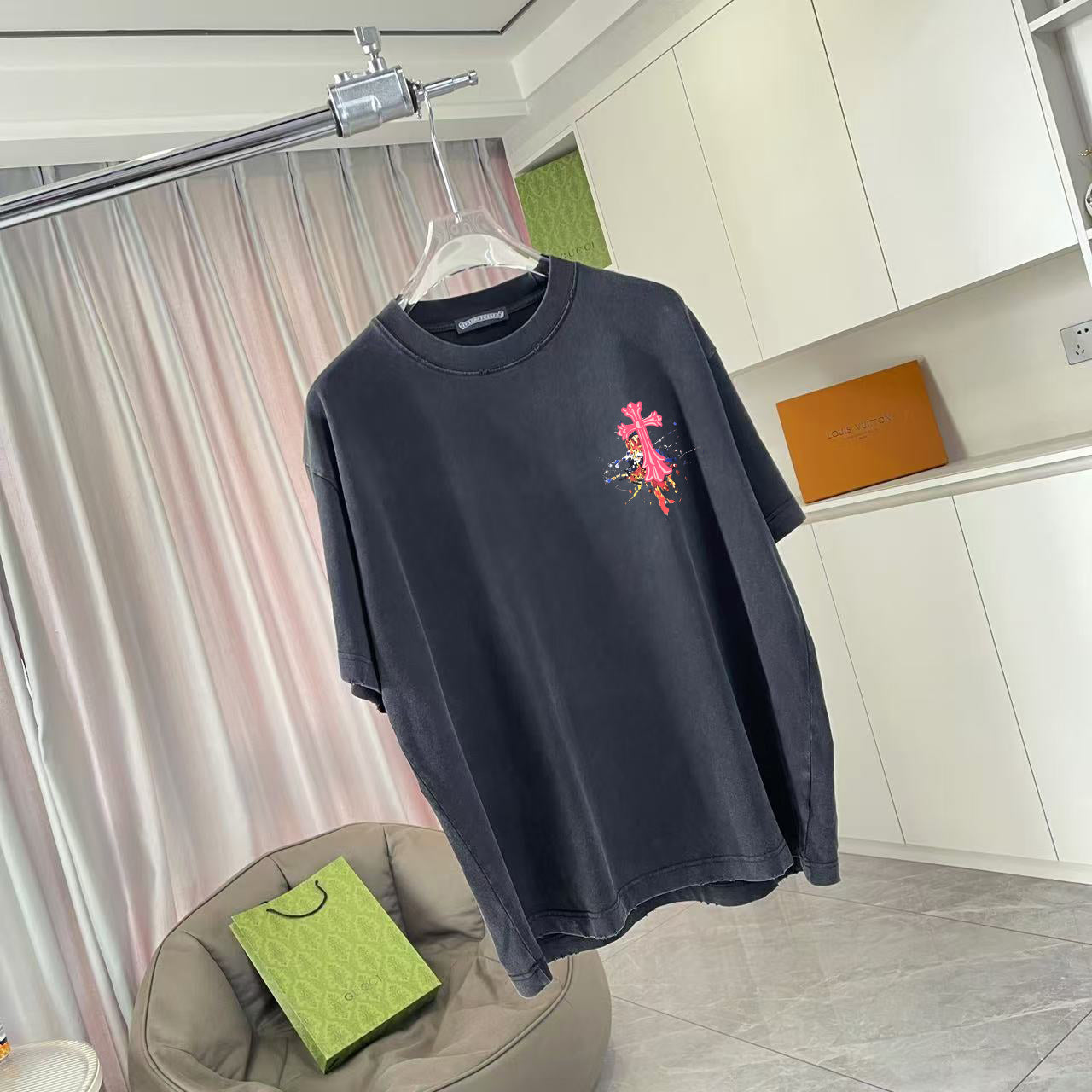 LuxluxHouse Best Quality Clothes Chrome Hearts T-shirt