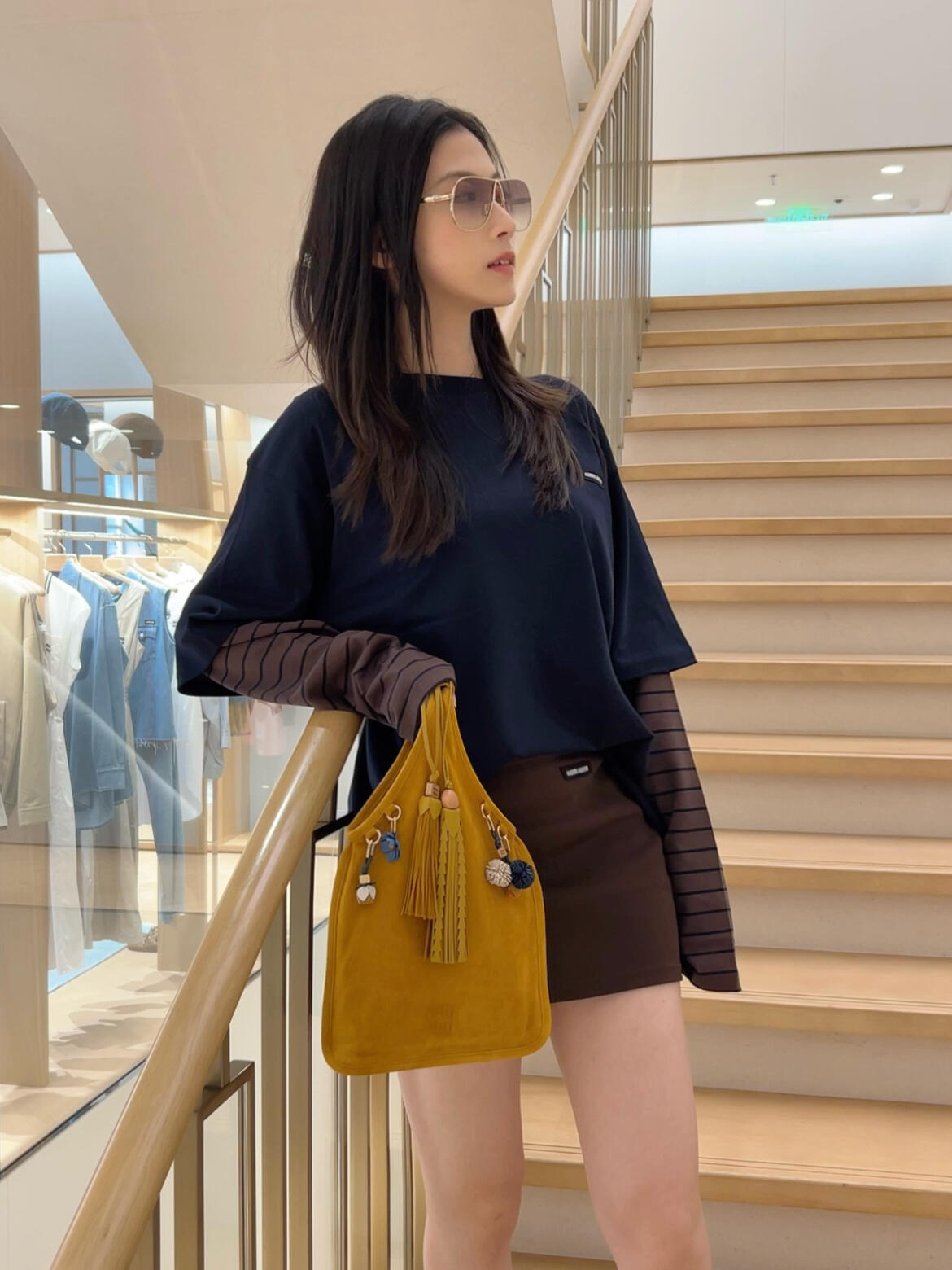 LuxluxHouse Best Quality Clothes Miu Miu T-shirt