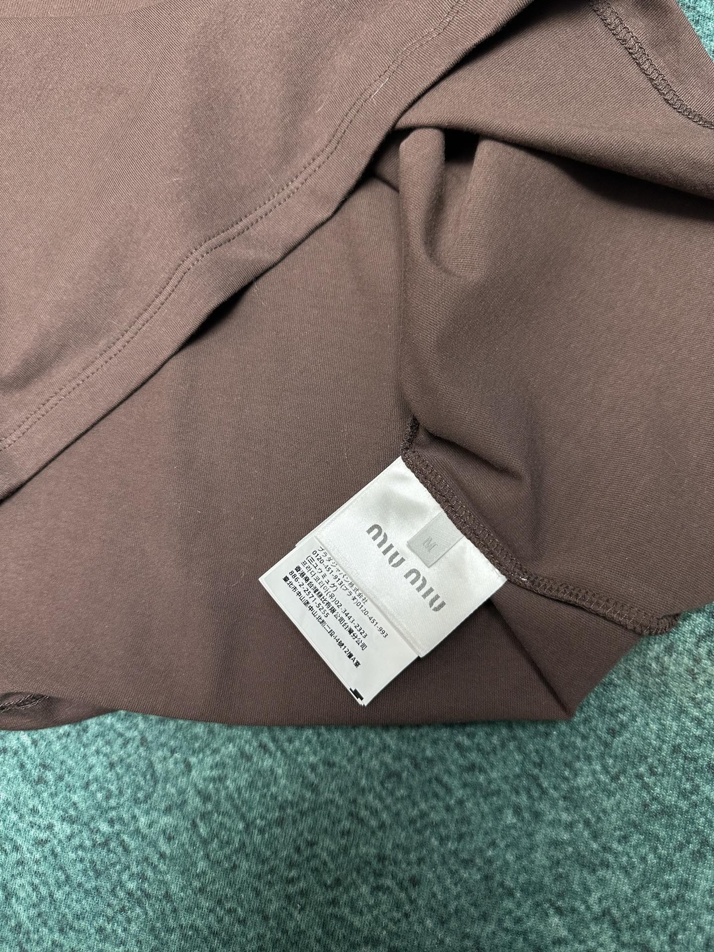 LuxluxHouse Best Quality Clothes Miu Miu T-shirt