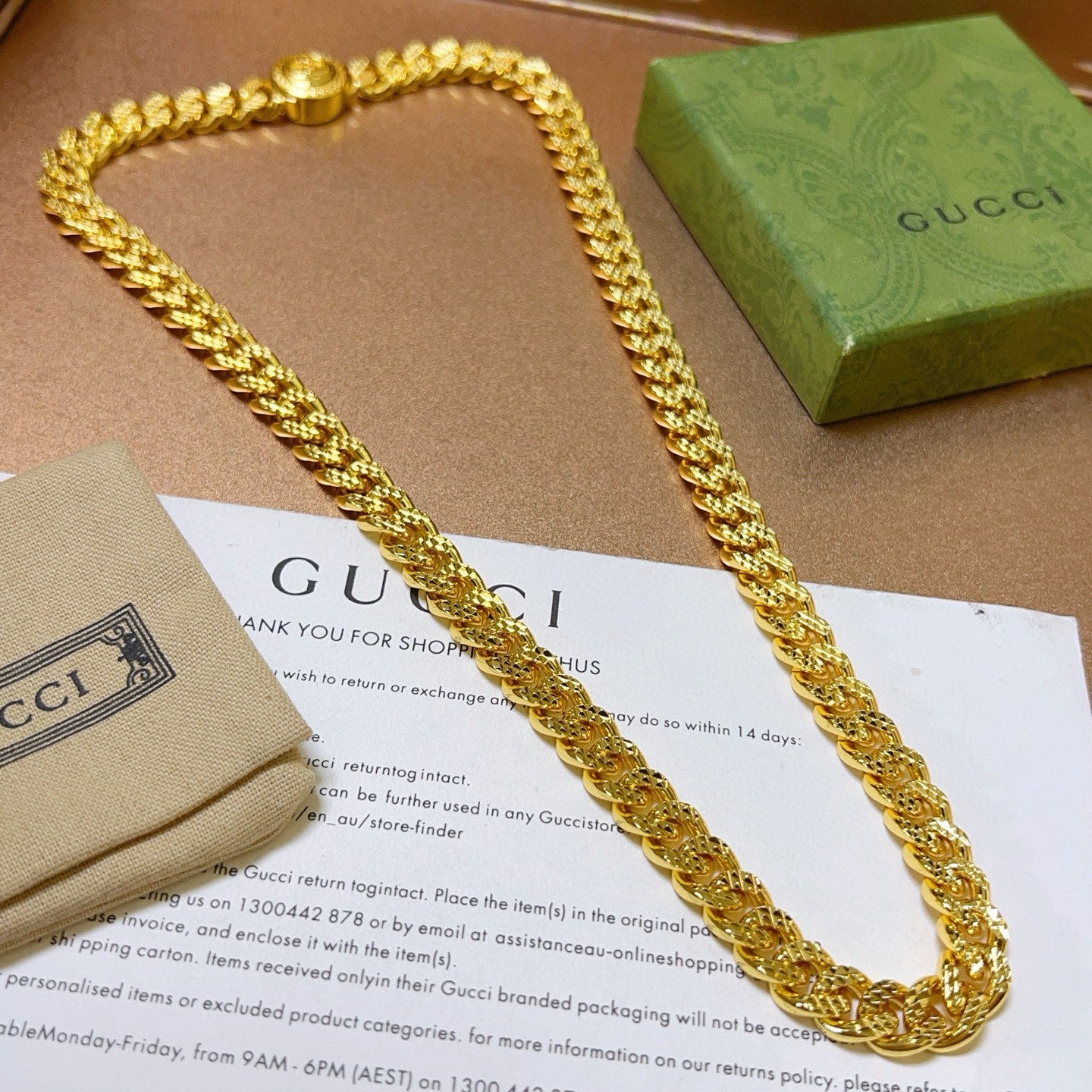 LuxluxHouse Best Quality Accessories Gucci Necklace