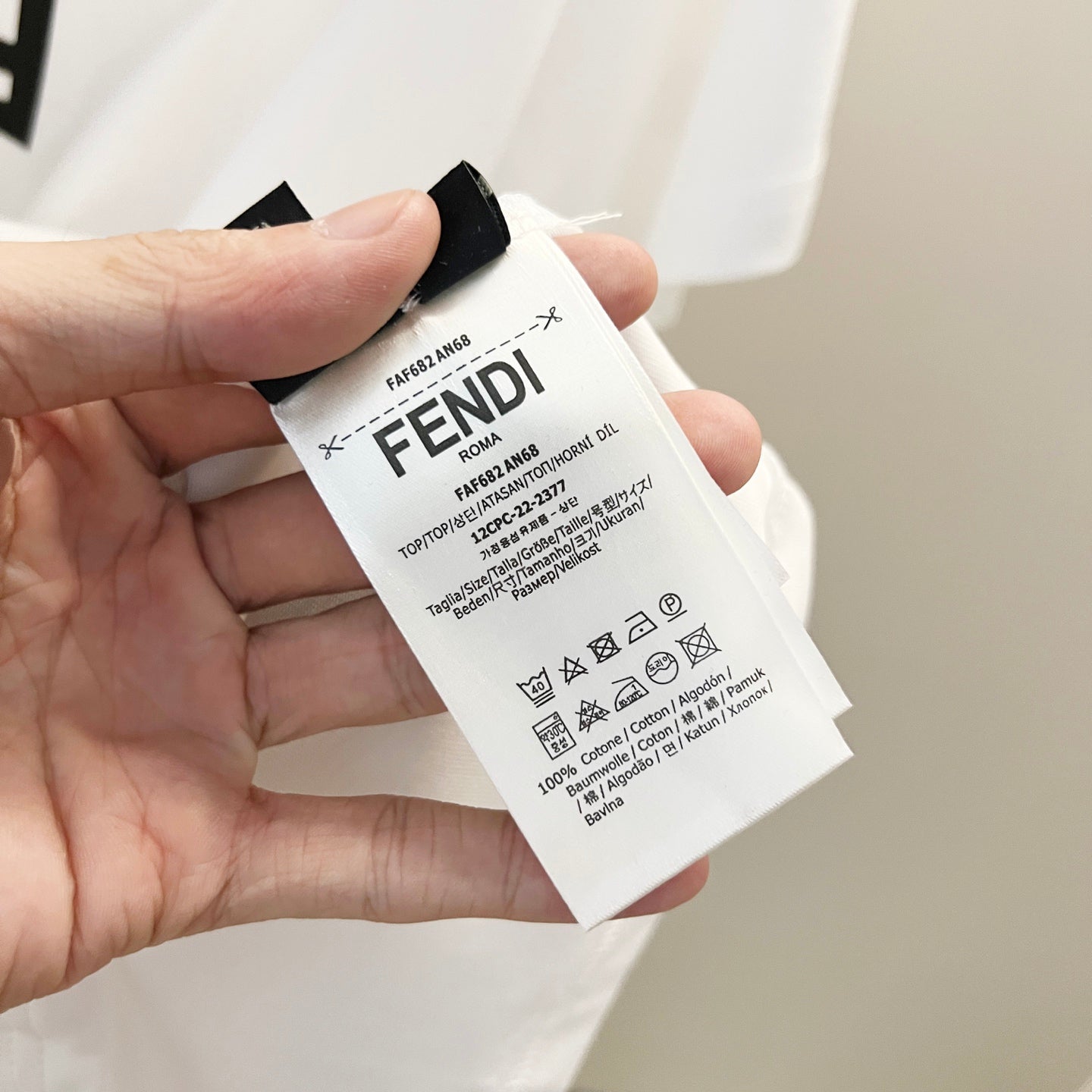 LuxluxHouse Best Quality Clothes Fendi T-shirt