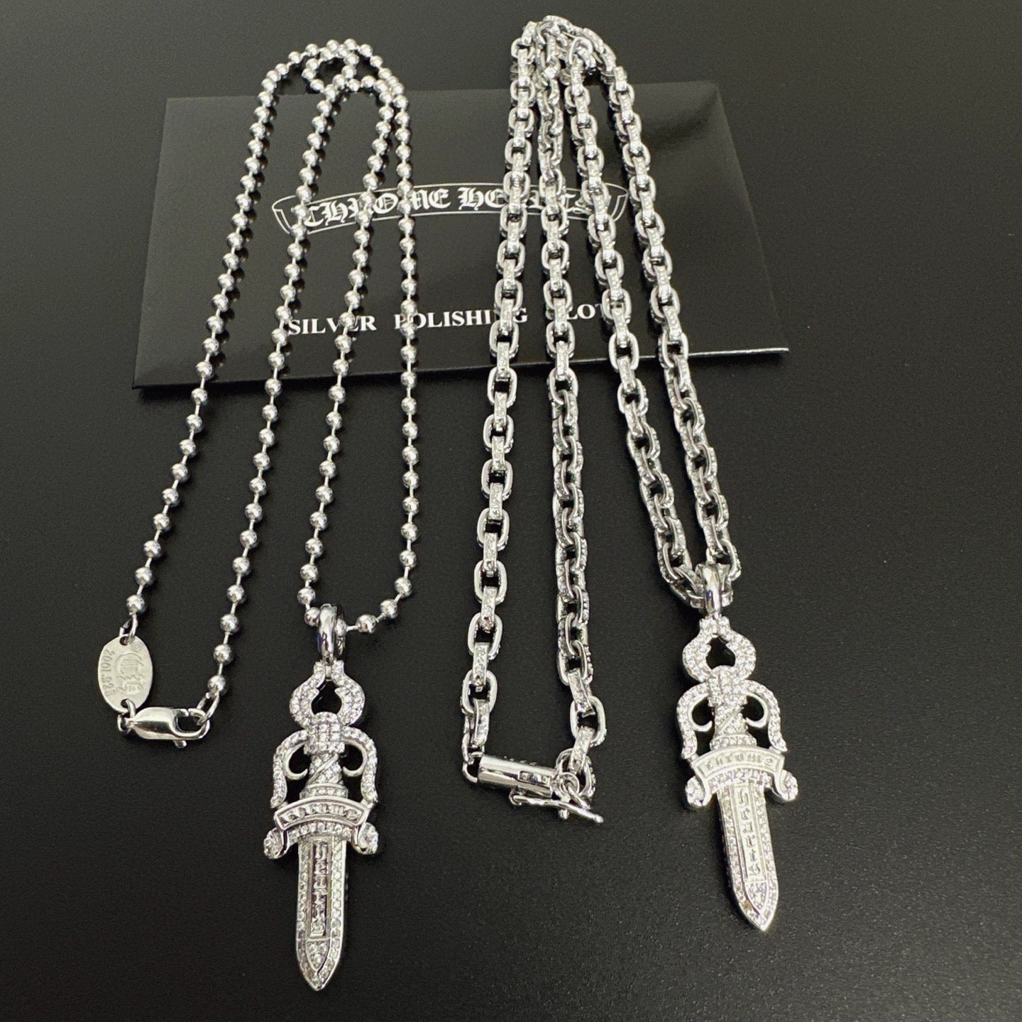 LuxluxHouse Best Quality Accessories Necklace Chrome Hearts