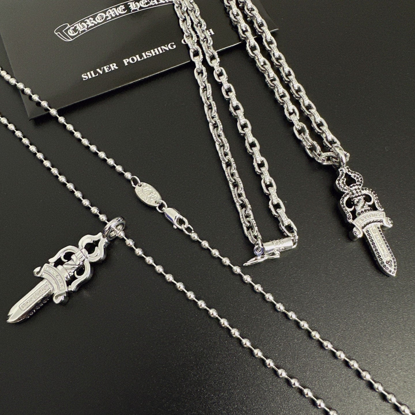 LuxluxHouse Best Quality Accessories Necklace Chrome Hearts