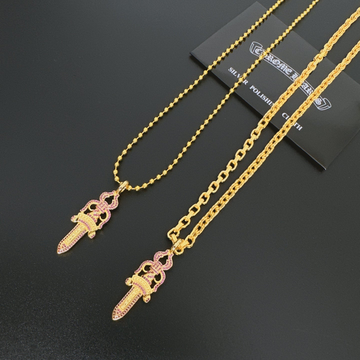 LuxluxHouse Best Quality Accessories Necklace Chrome Hearts