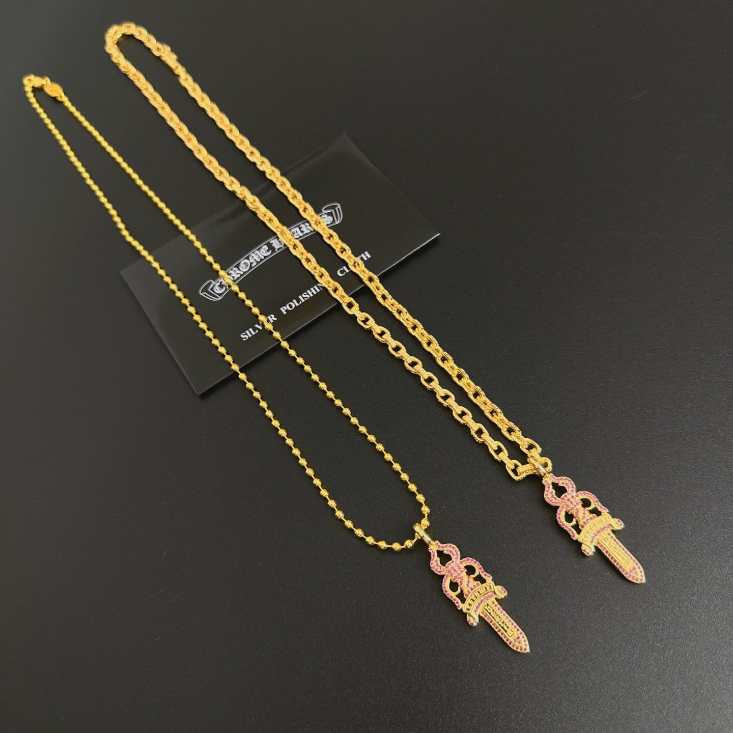 LuxluxHouse Best Quality Accessories Necklace Chrome Hearts