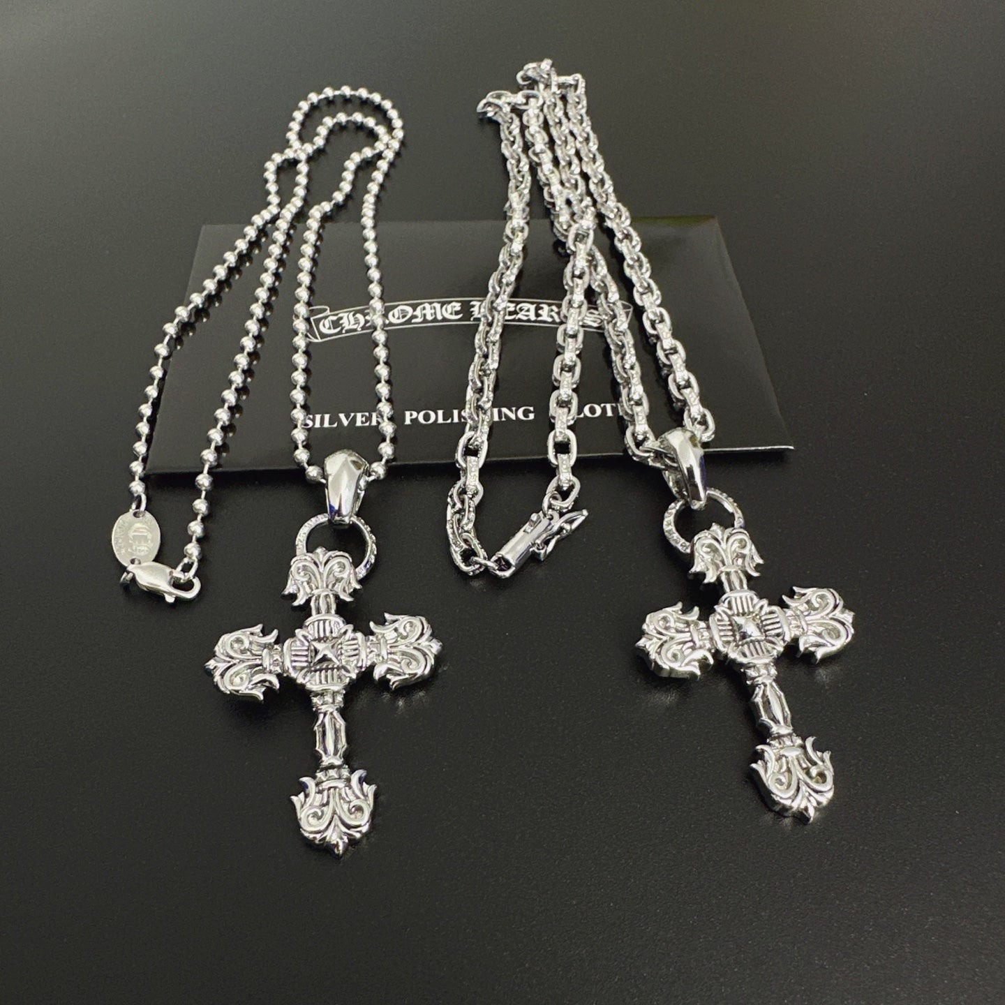 LuxluxHouse Best Quality Accessories Necklace Chrome Hearts