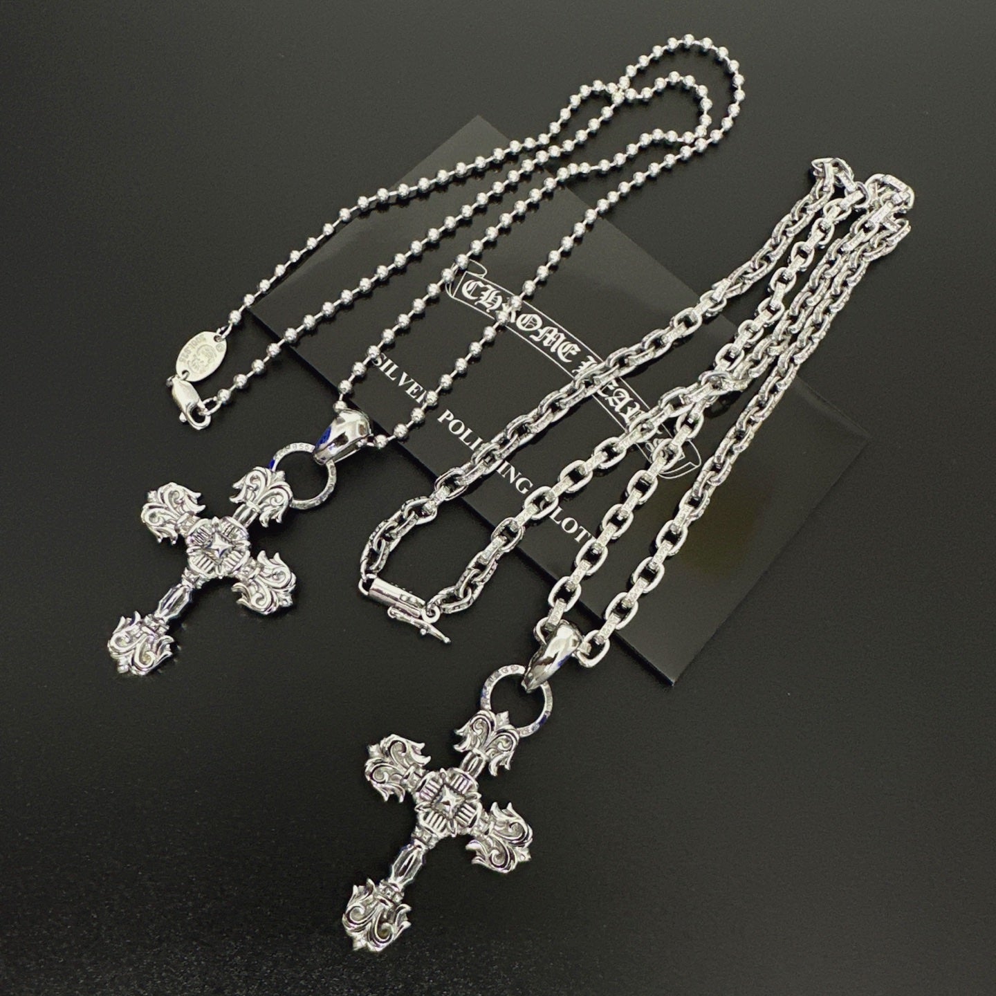 LuxluxHouse Best Quality Accessories Necklace Chrome Hearts